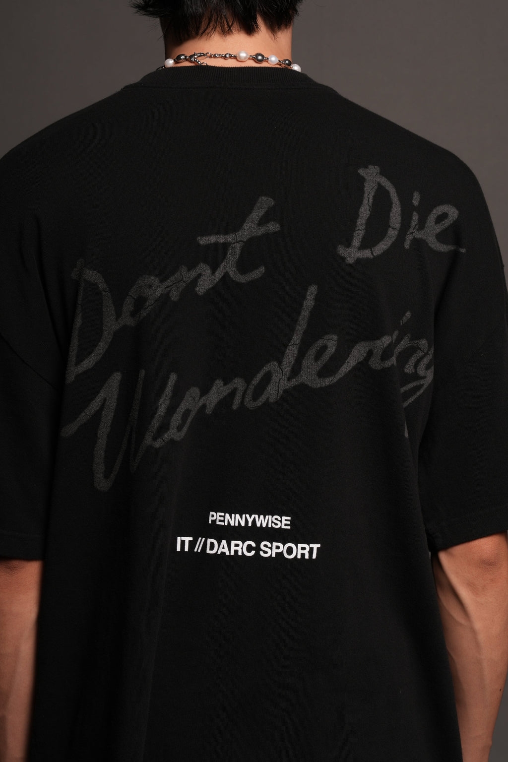 Pennywise Premium Oversized Tee In Black