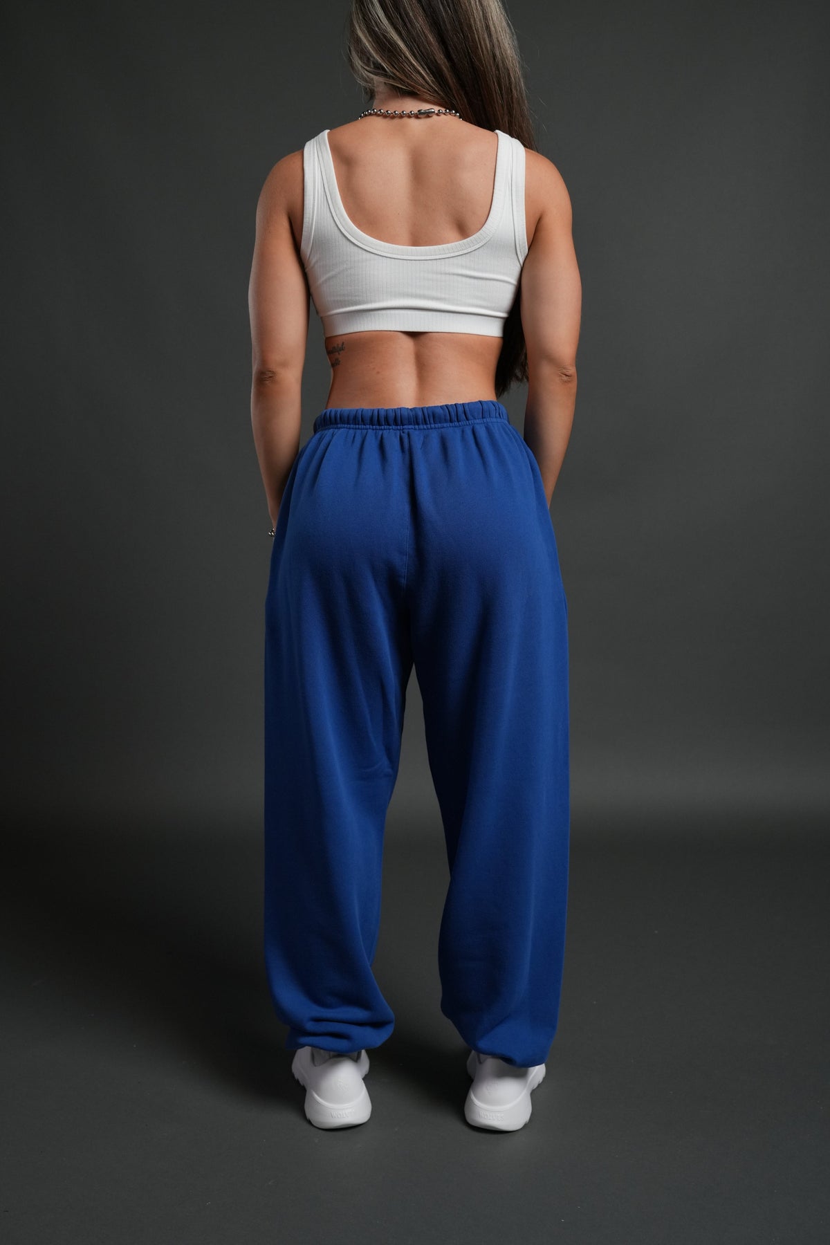 Wolf Loyalty Lightweight Lounger Sweat Pants in Cobalt Blue - imagem 3