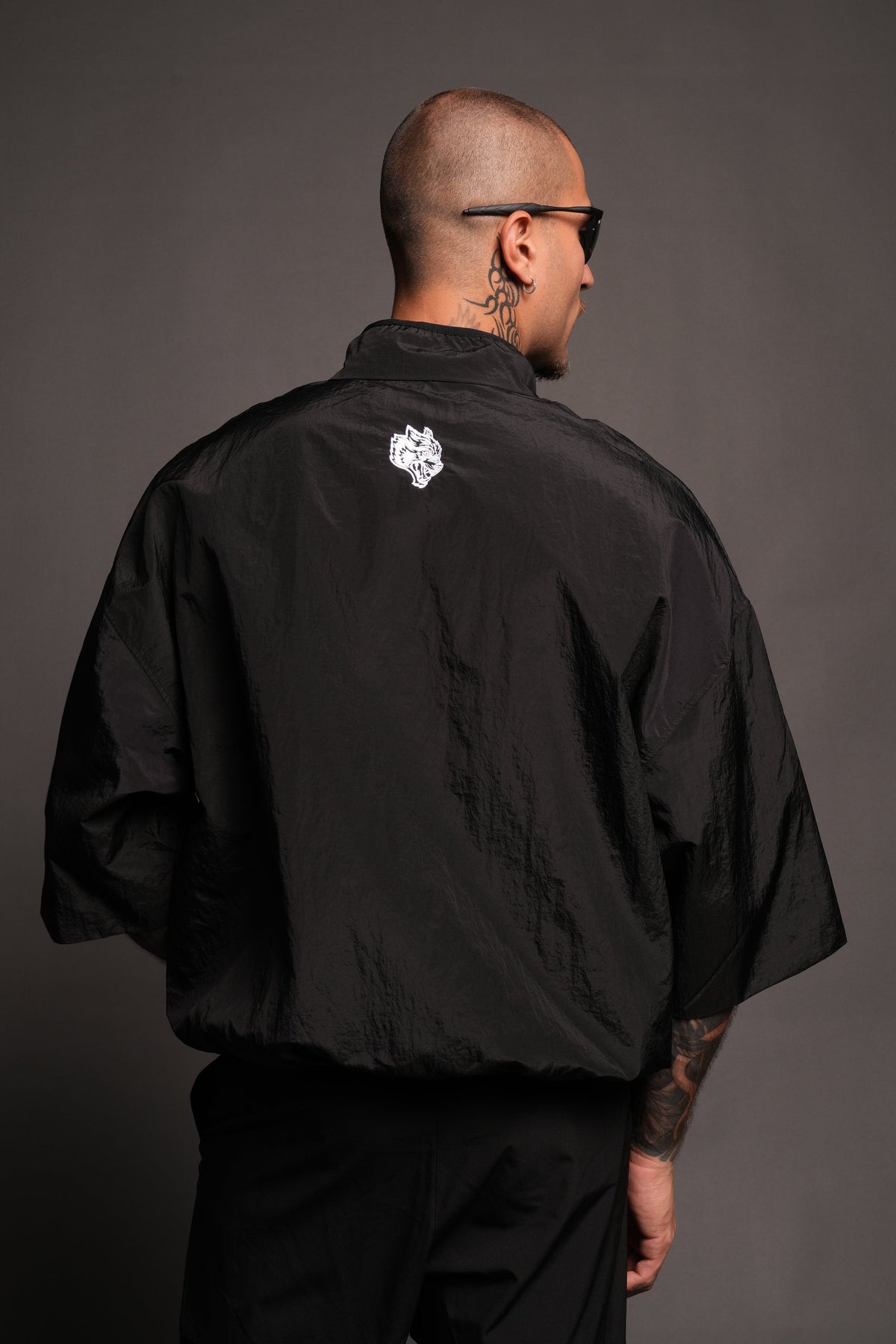 Hesh Forever V2 Mcguire Nylon Pullover In Black - imagem 2