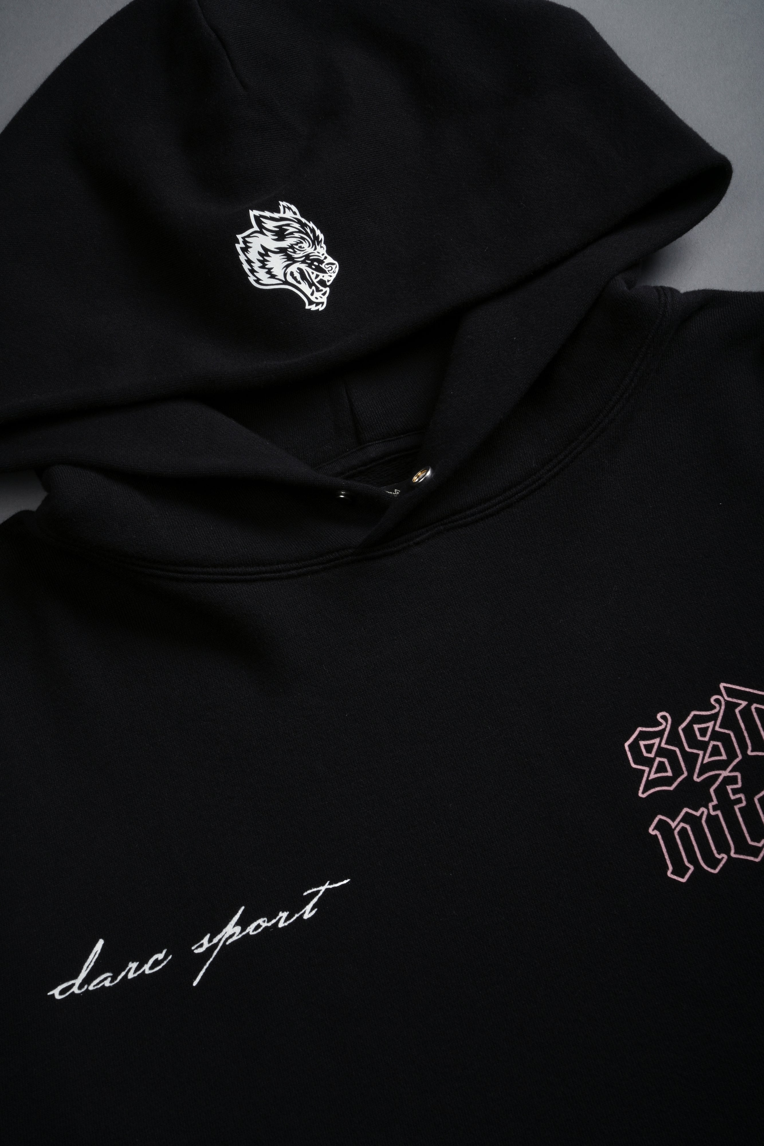 New Beginnings "Pierce" (Cropped) Hoodie in Black — imagem 10