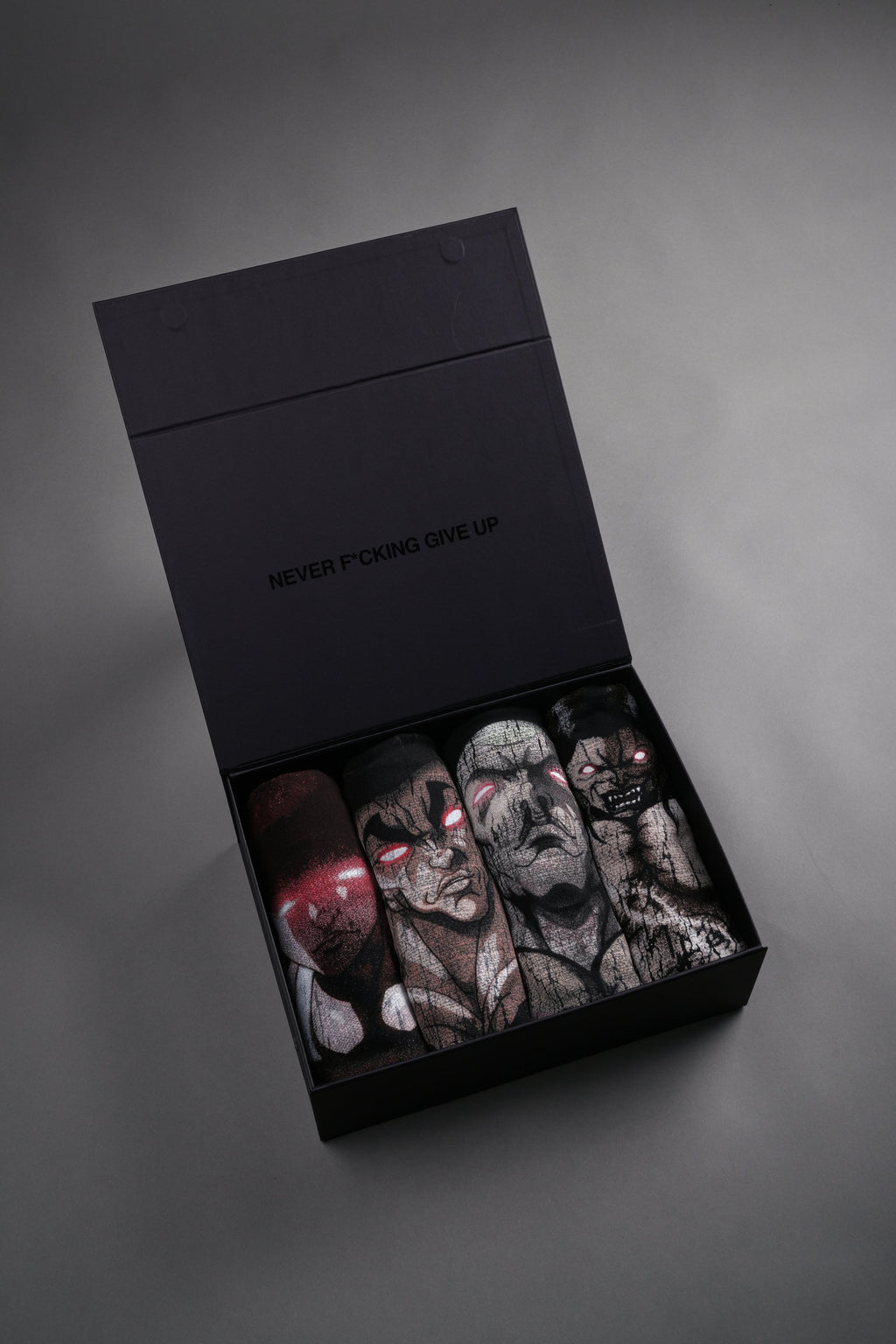 Baki Son of Ogre "Side-By-Side" Tee Box Set in Black — imagem 12
