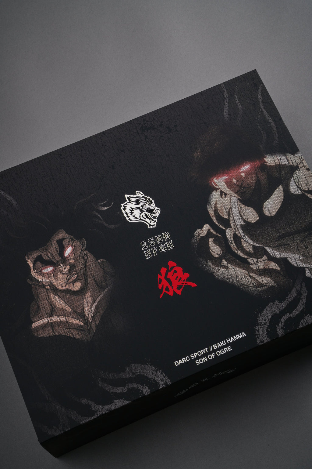 Baki Son of Ogre "Side-By-Side" Tee Box Set in Black — imagem 15