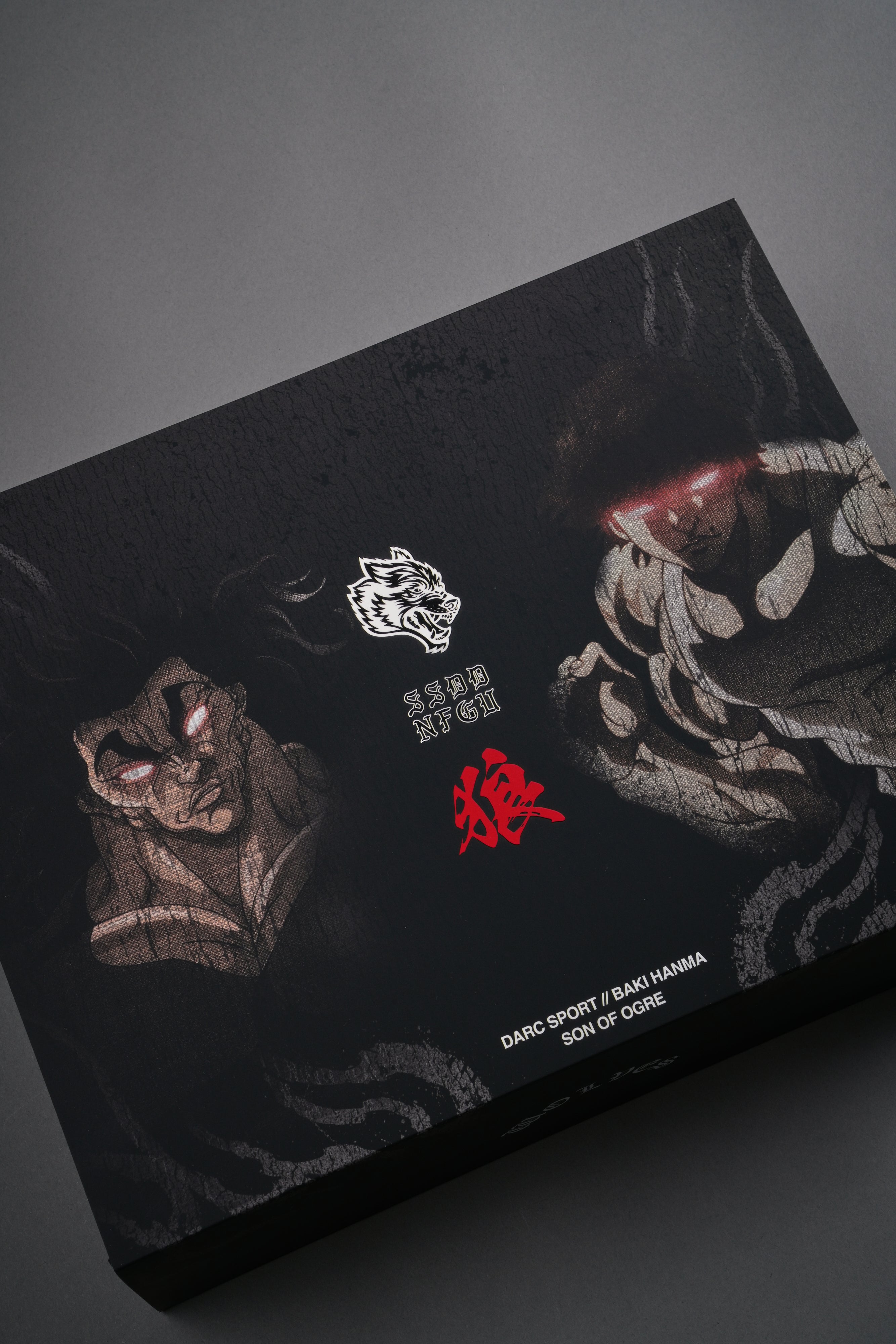 Baki Son of Ogre "Side-By-Side" Tee Box Set in Black — imagem 15