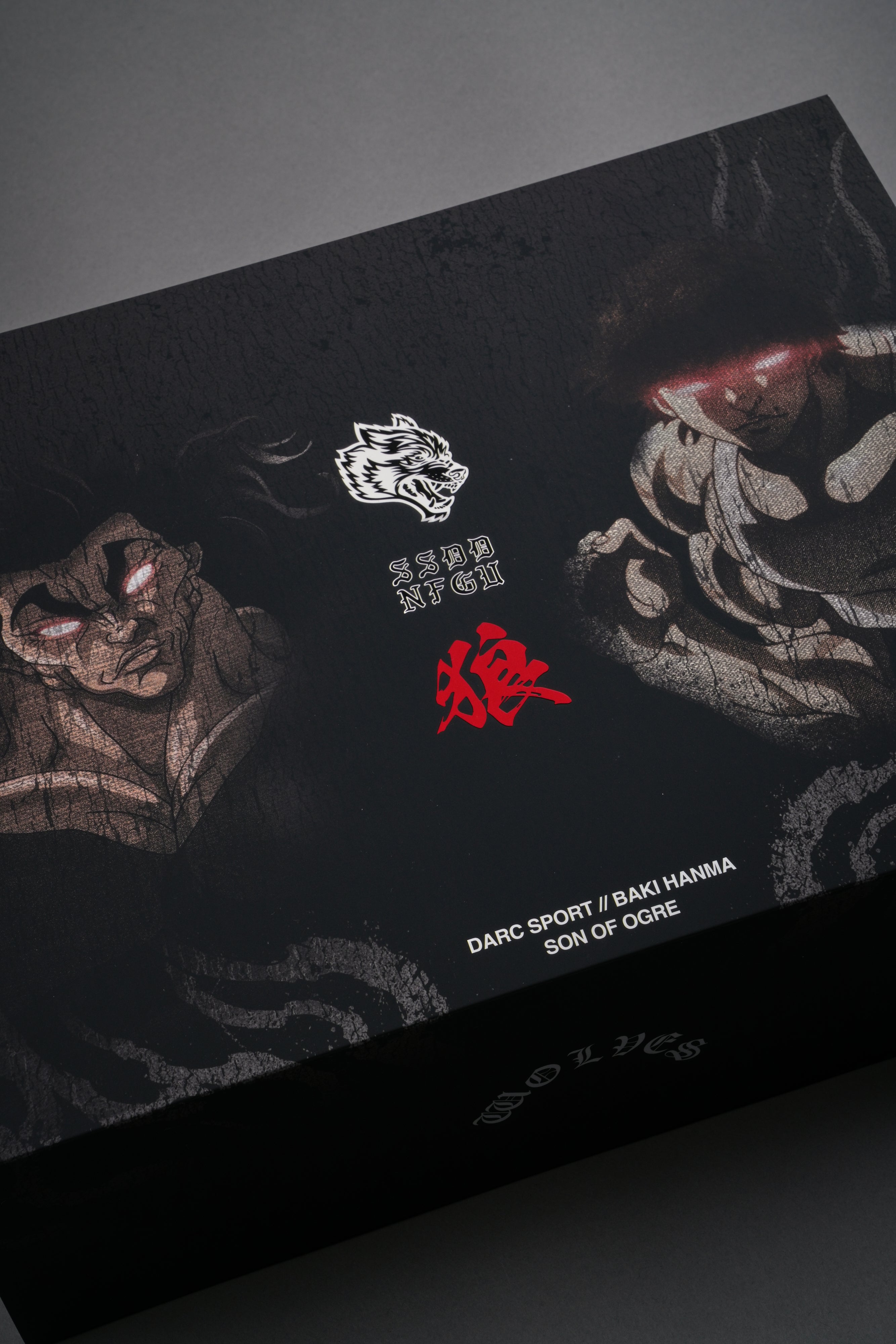 Baki Son of Ogre "Side-By-Side" Tee Box Set in Black — imagem 16