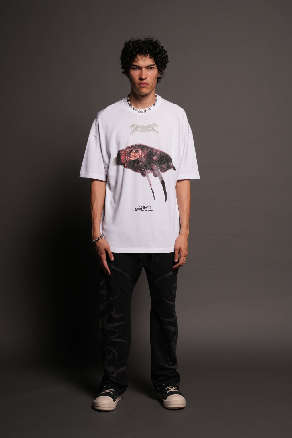 Dont Sleep Premium Oversized Tee In White
