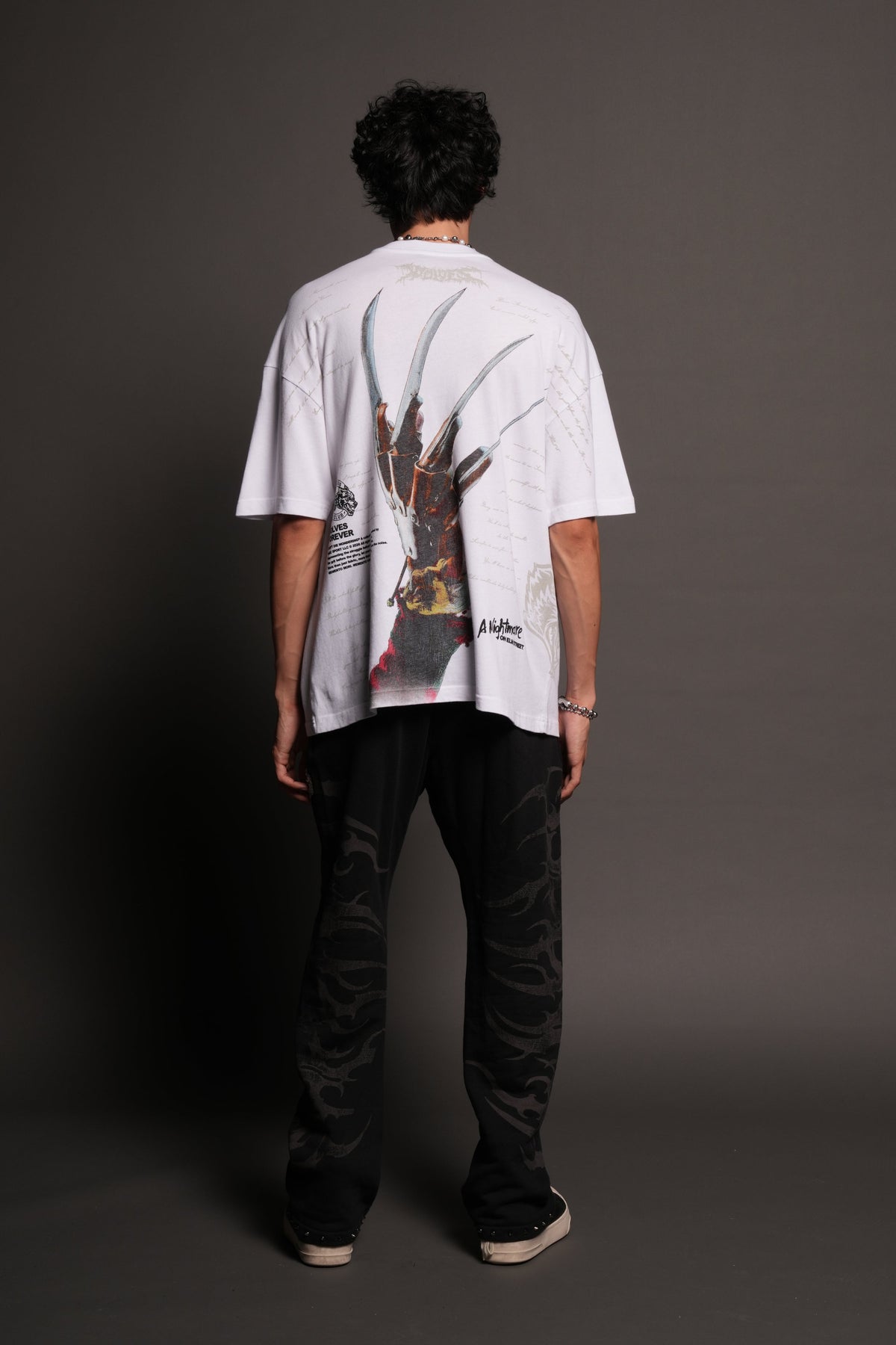 Dont Sleep Premium Oversized Tee In White