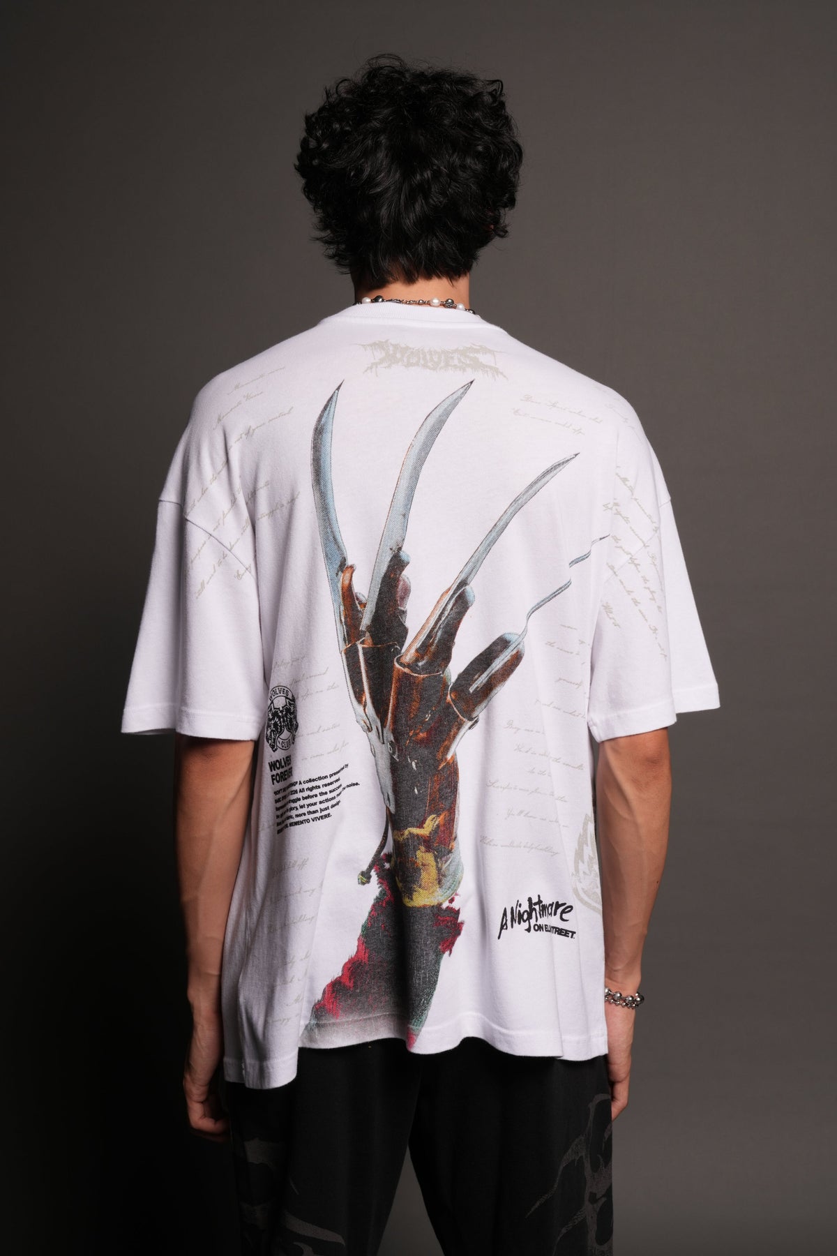 Dont Sleep Premium Oversized Tee In White