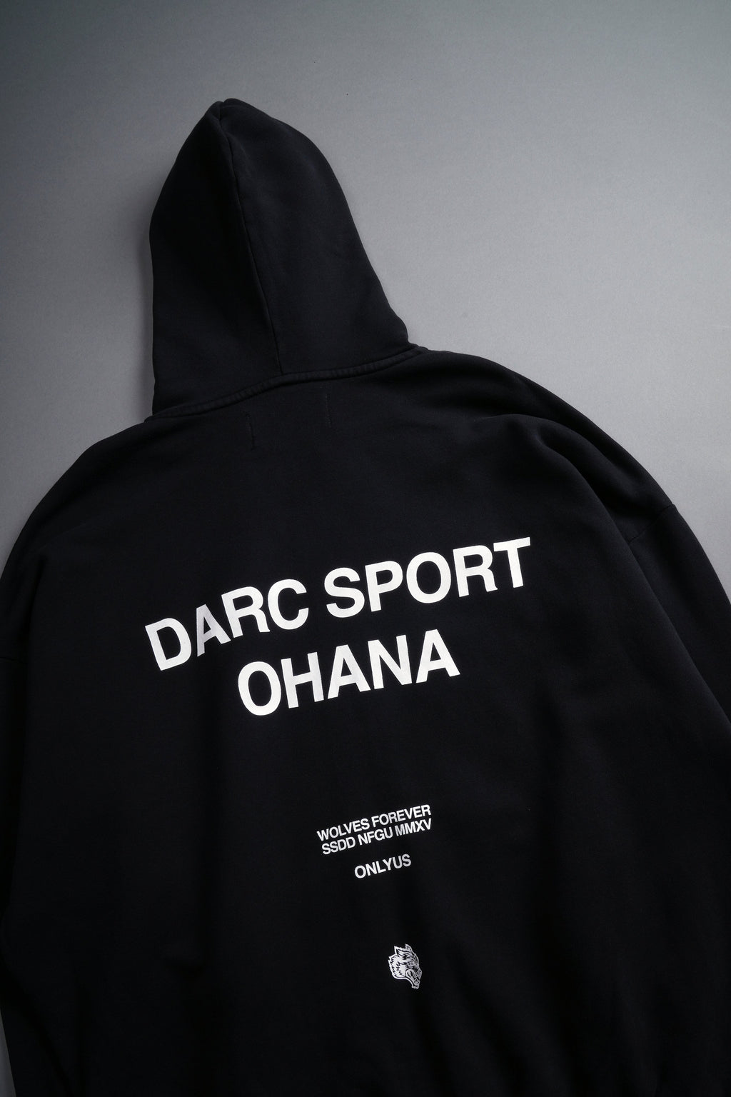 Darc Sport Ohana "Chambers" Zip Hoodie in Black — imagem 13