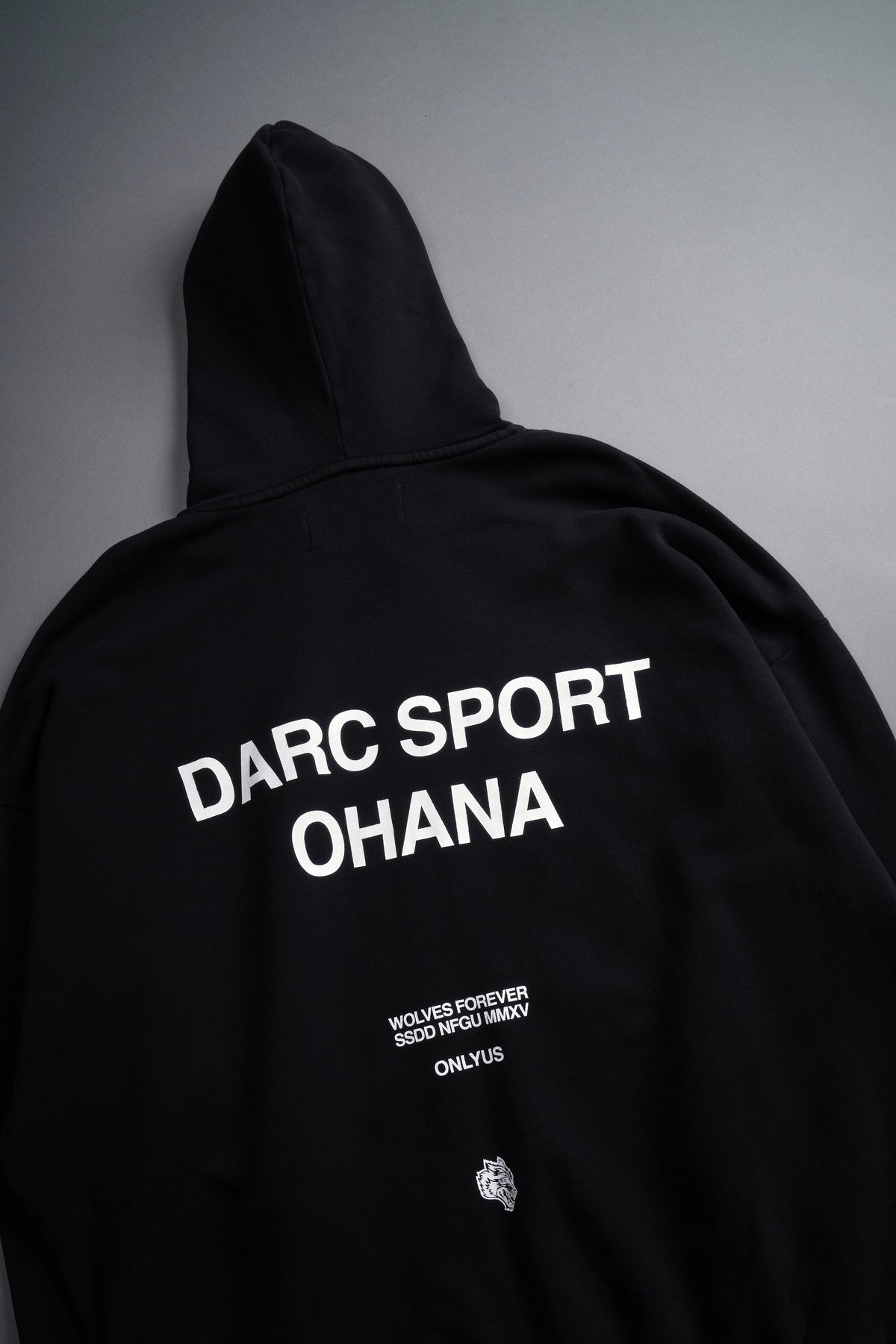 Darc Sport Ohana "Chambers" Zip Hoodie in Black — imagem 13
