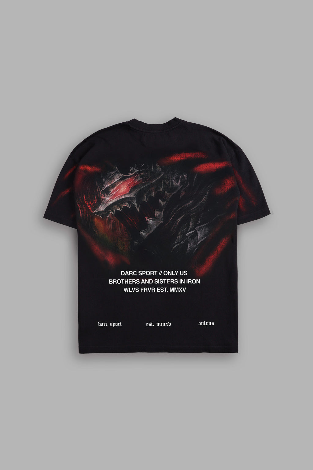 Berserker "Premium" Oversized Tee in Black - imagem 1