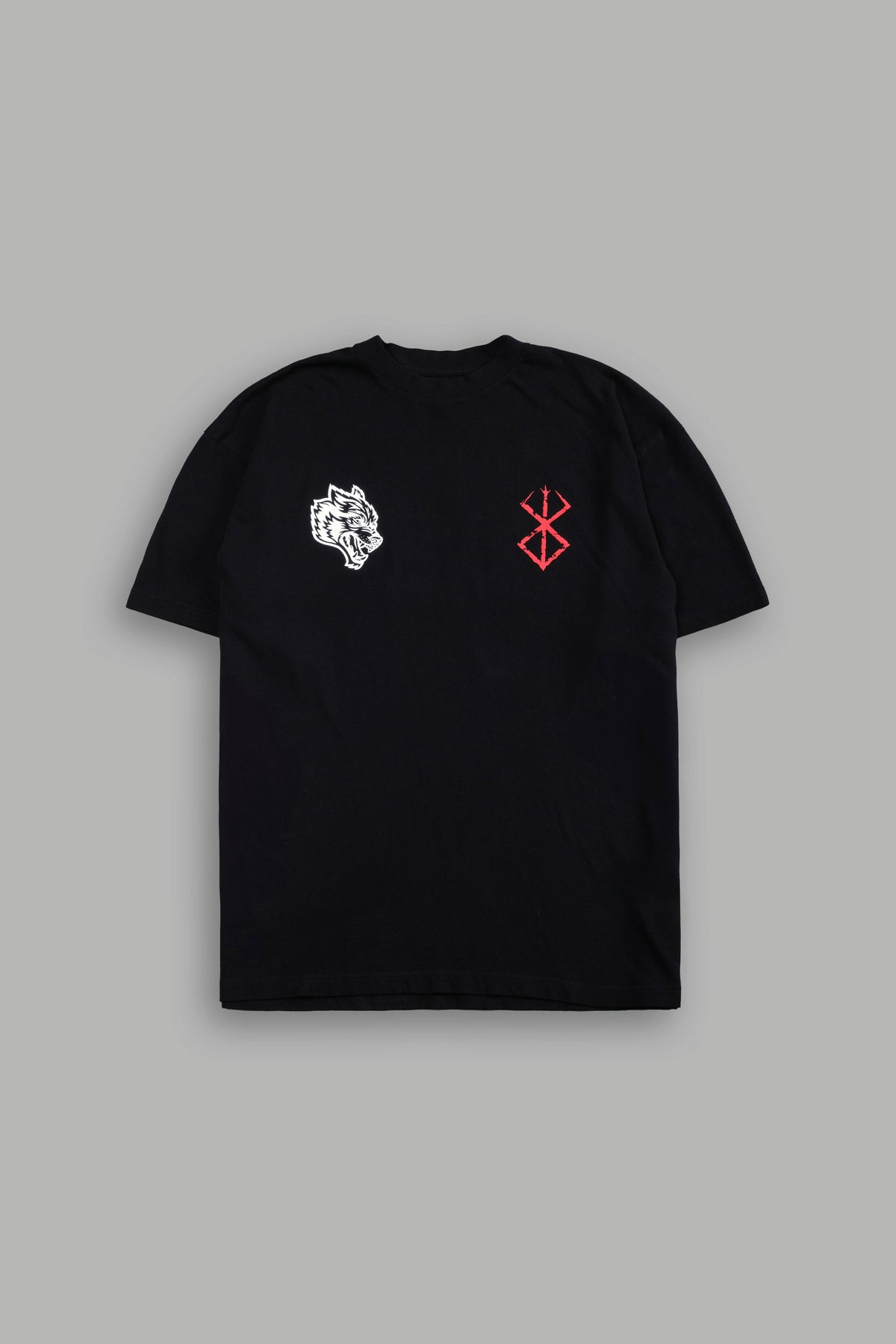 Berserker "Premium" Oversized Tee in Black - imagem 3