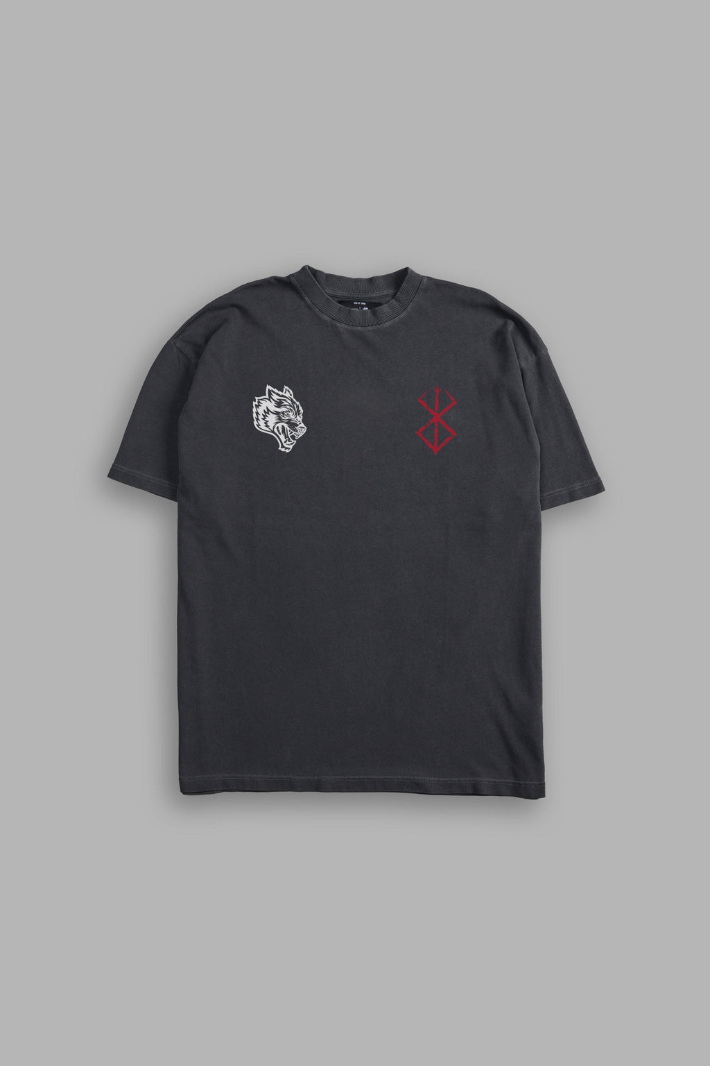 Berserker "Premium" Oversized Tee in Wolf Gray - imagem 2