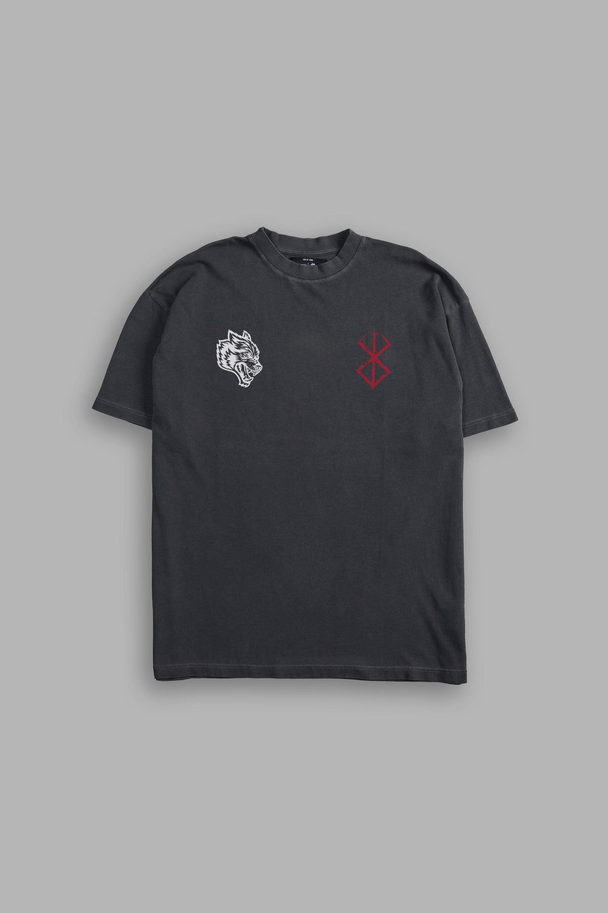 Berserker "Premium" Oversized Tee in Wolf Gray - imagem 2
