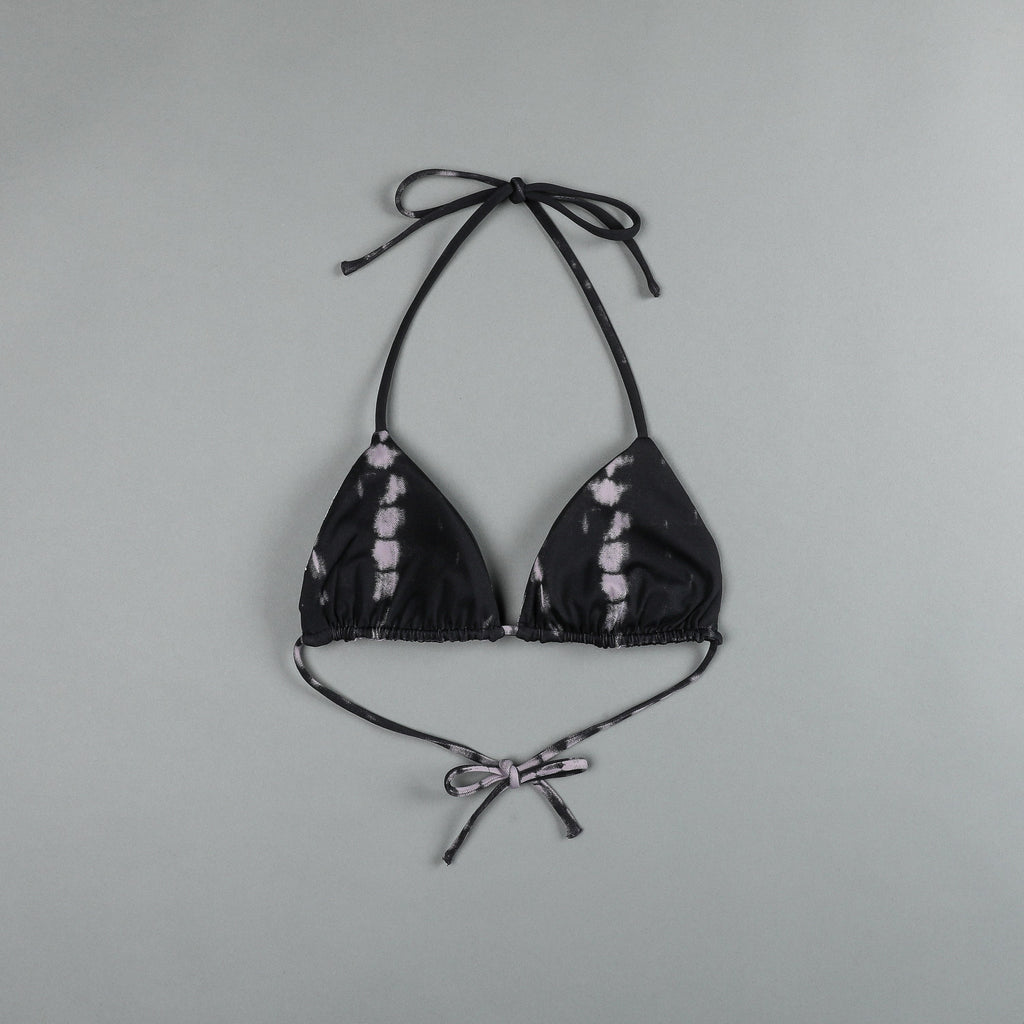 She Dual Wolf Nikita Triangle Top in Black/Plum Serpent - imagem 3