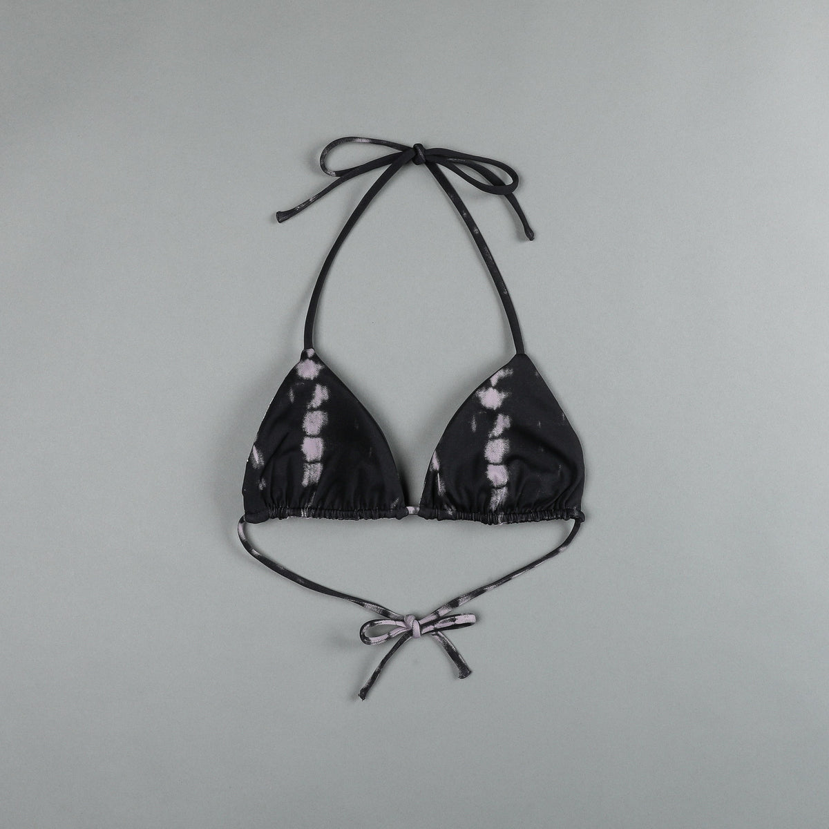 She Dual Wolf Nikita Triangle Top in Black/Plum Serpent - imagem 3