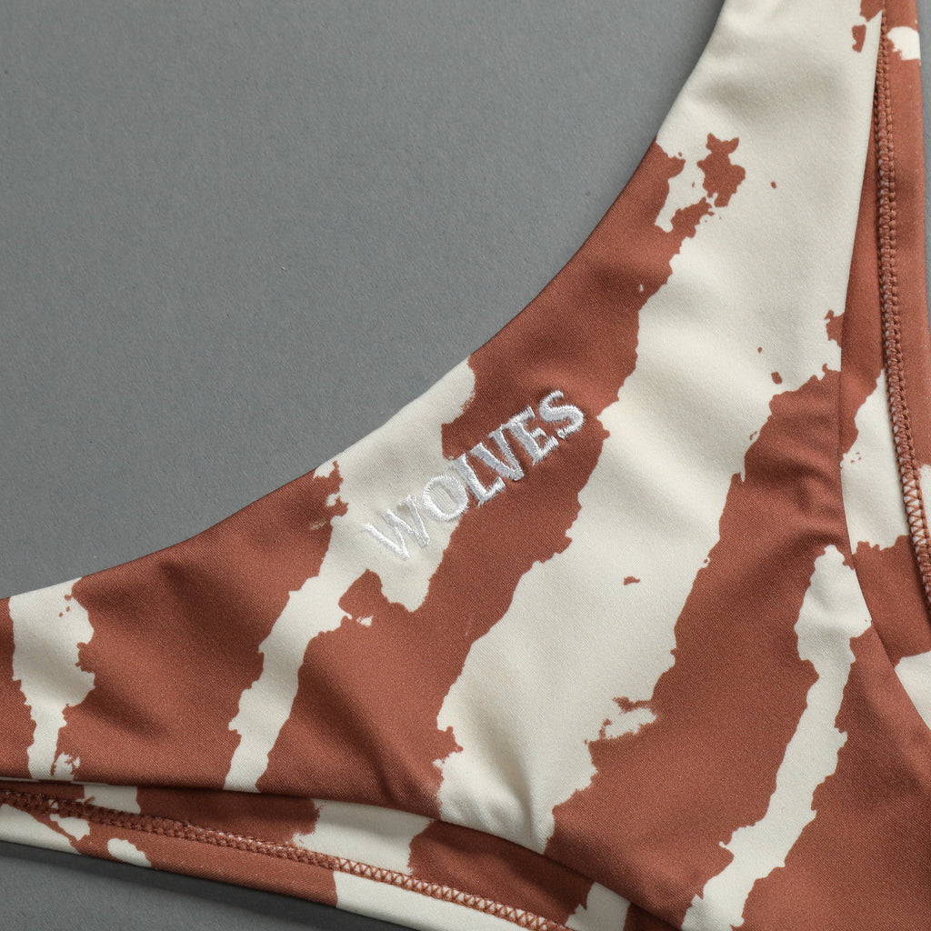Hardcore Nikita Swim Bottom in Desert Rose Cream Native Camo - imagem 9