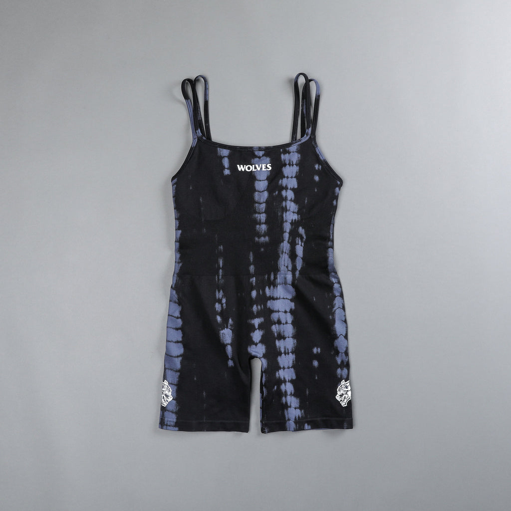 Hardcore Sierra Seamless Bodysuit in Tonal Midnight Blue Serpent — imagem 7