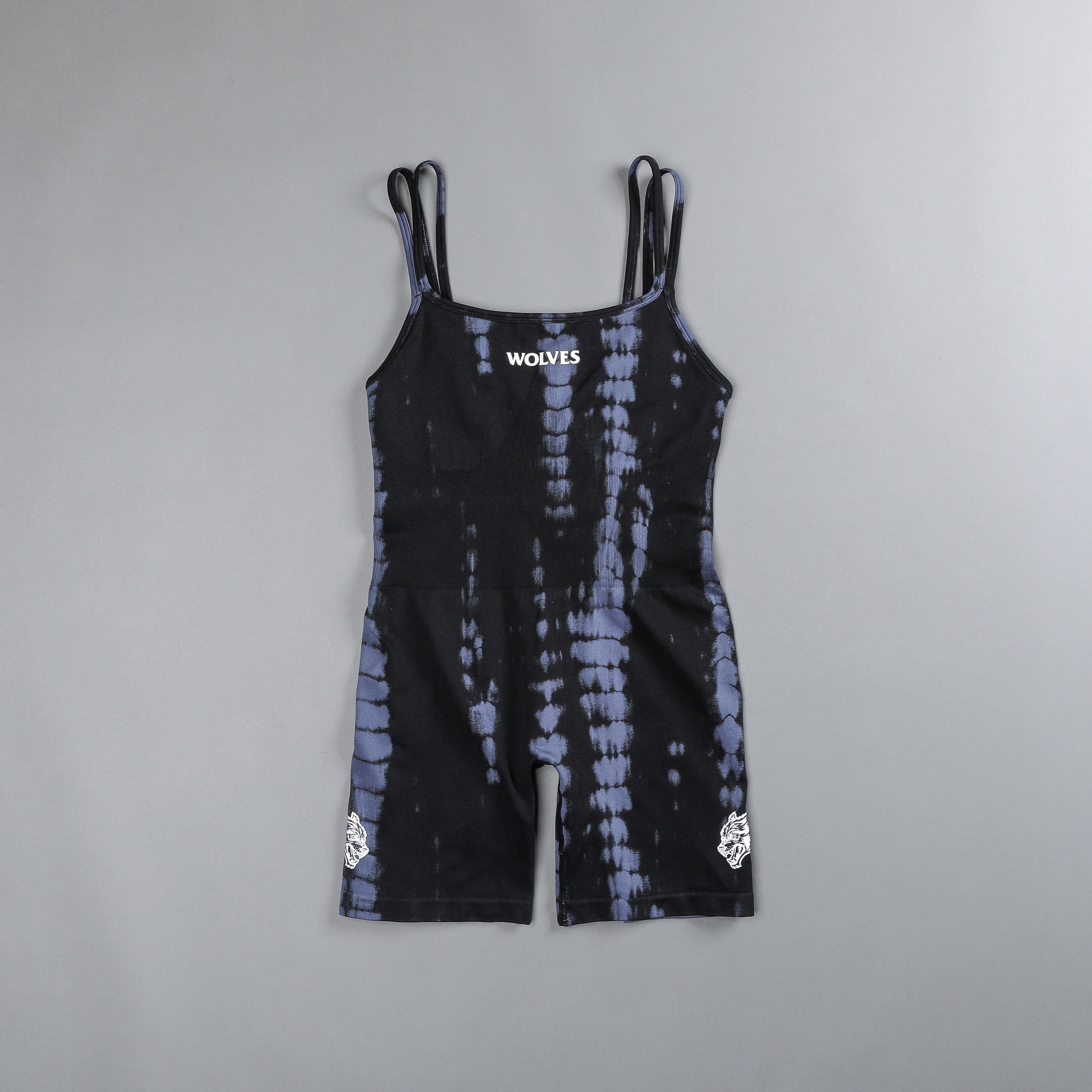 Hardcore Sierra Seamless Bodysuit in Tonal Midnight Blue Serpent — imagem 7
