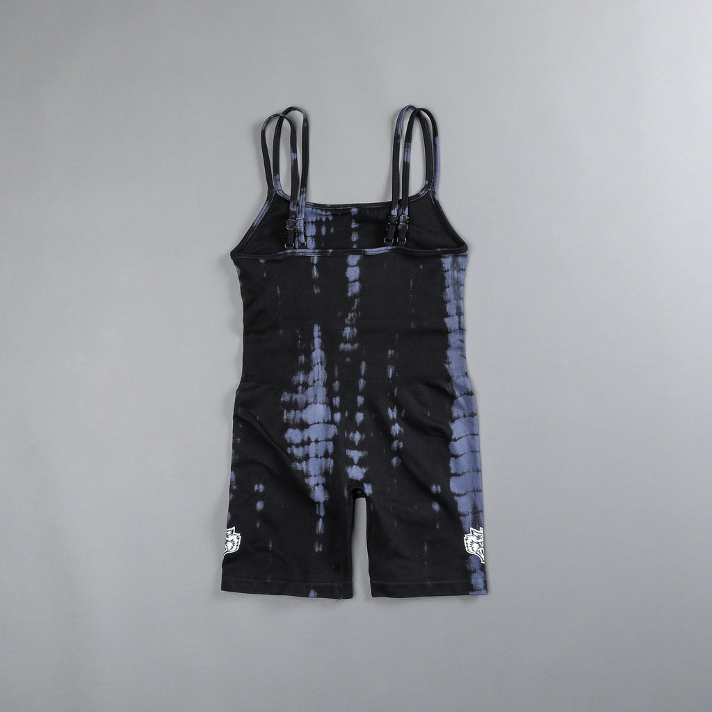 Hardcore Sierra Seamless Bodysuit in Tonal Midnight Blue Serpent — imagem 8