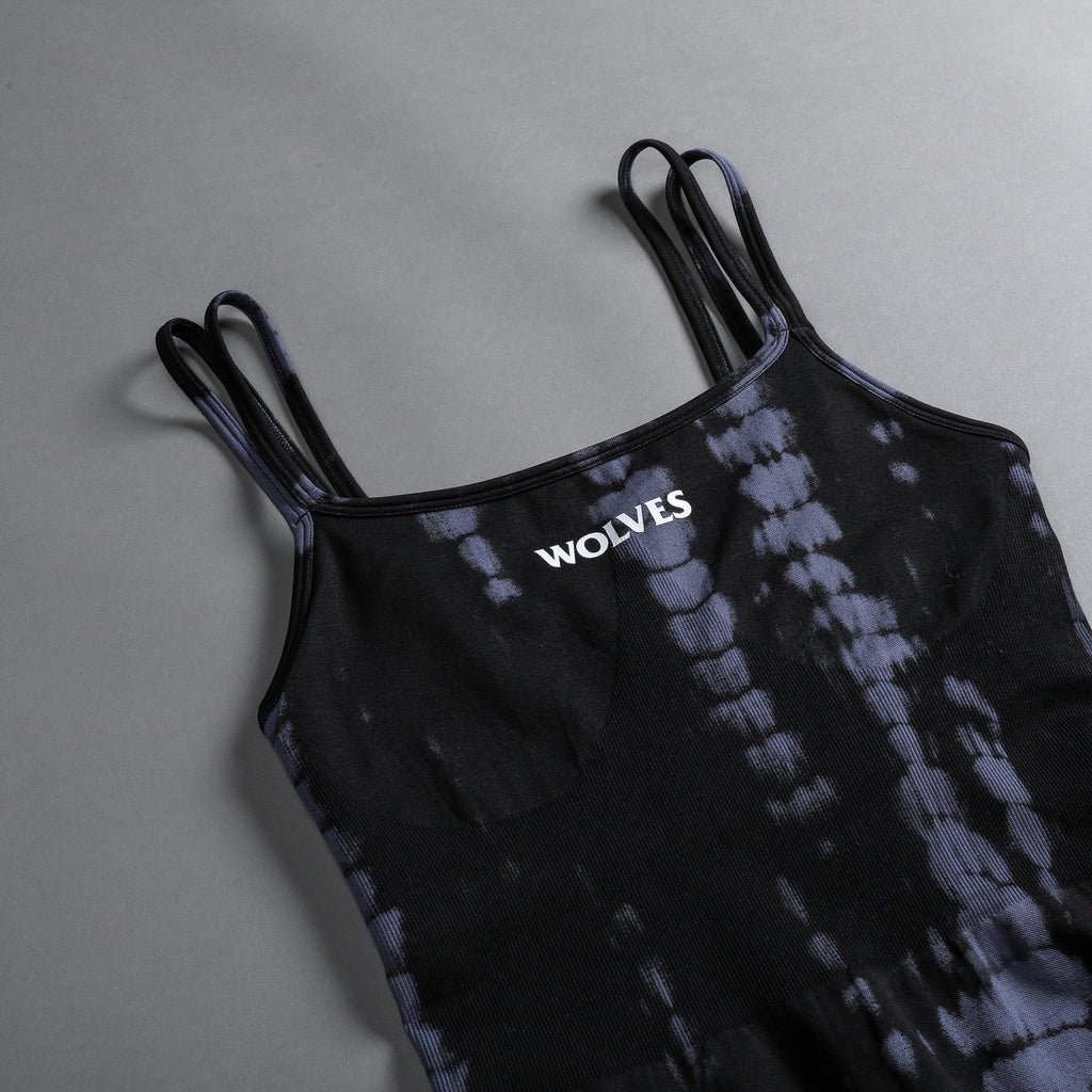 Hardcore Sierra Seamless Bodysuit in Tonal Midnight Blue Serpent — imagem 9