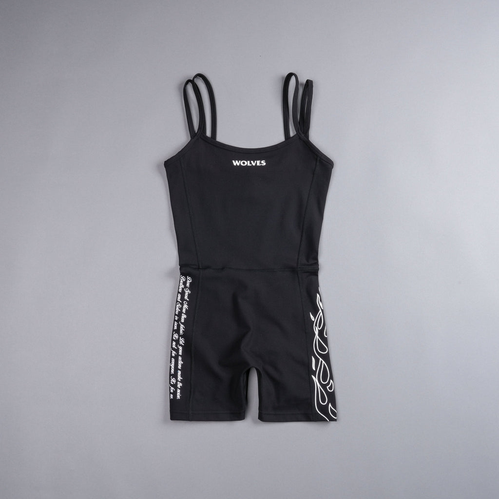 Flames Shay "Energy" Bodysuit in Black — imagem 5
