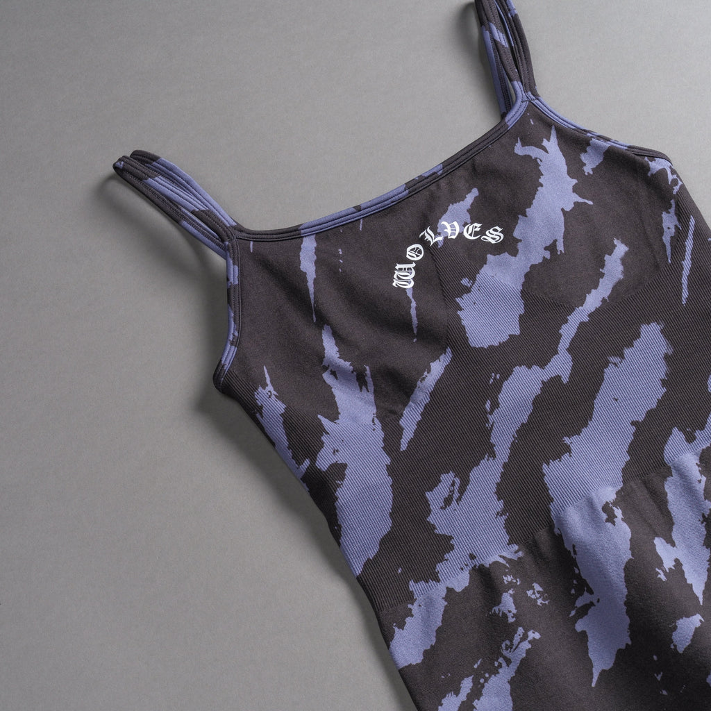 Chopper Sierra Seamless Bodysuit in Purple Stone Native Camo — imagem 7
