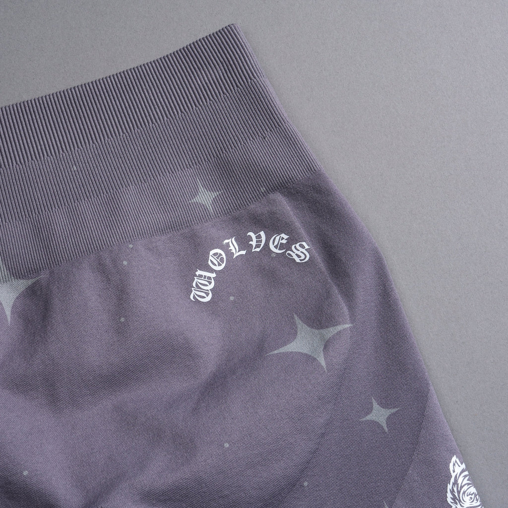 Chopper V2 Everson Seamless "Training" Shorts in Purple Stone Starry Night — imagem 9