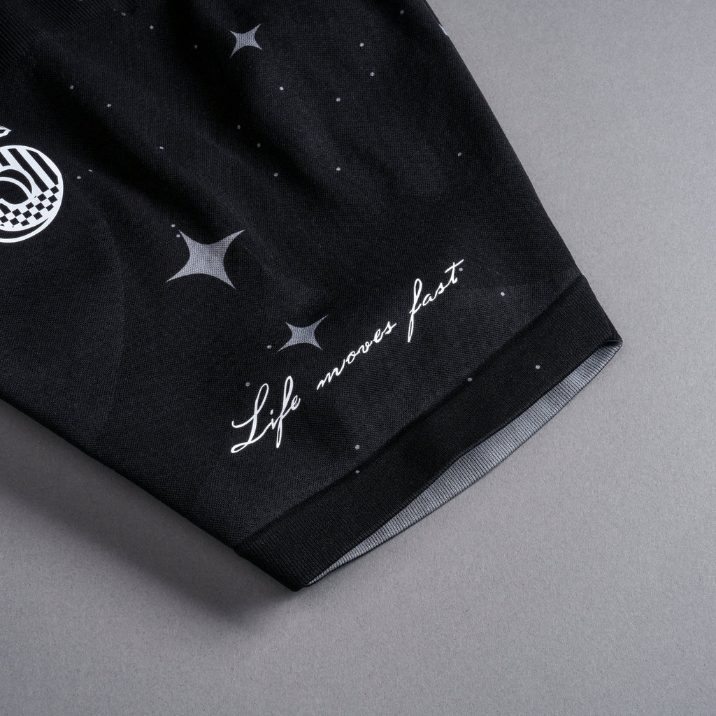 Throttle Everson Seamless "Sierra" Shorts in Black Starry Night — imagem 11