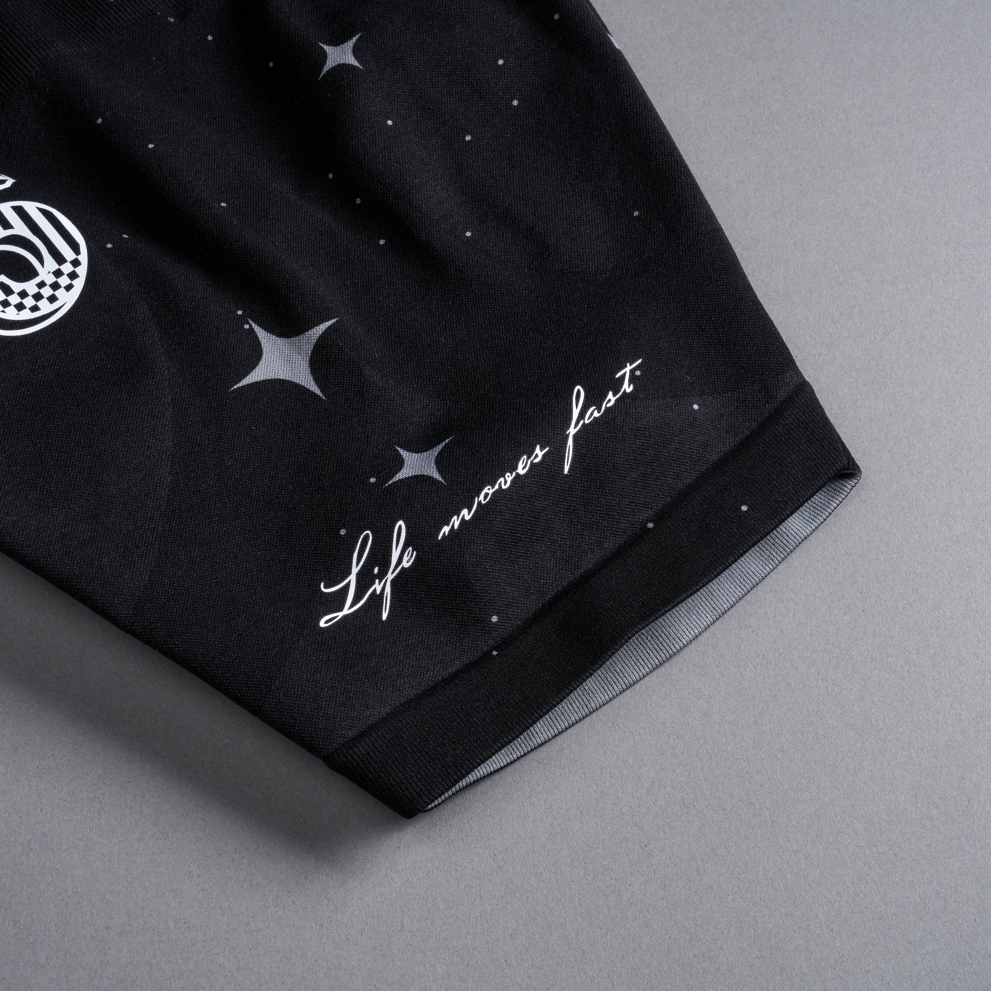Throttle Everson Seamless "Sierra" Shorts in Black Starry Night — imagem 11
