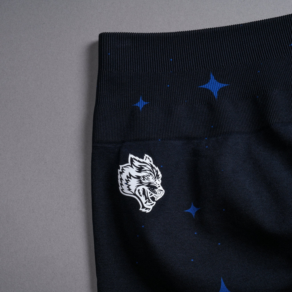 Throttle Everson Seamless "Sierra" Shorts in Darc Cobalt Starry Night — imagem 8