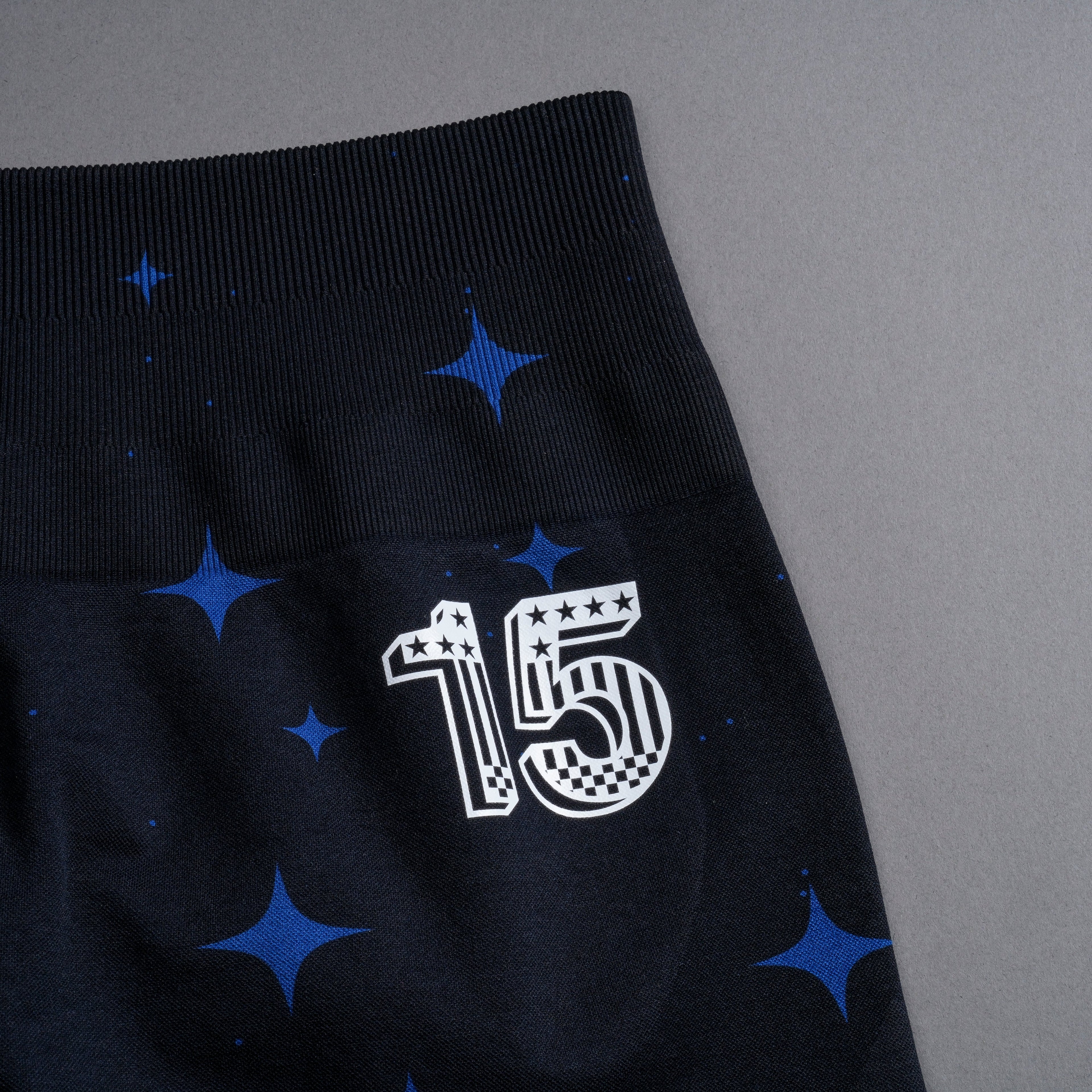 Throttle Everson Seamless "Sierra" Shorts in Darc Cobalt Starry Night — imagem 9
