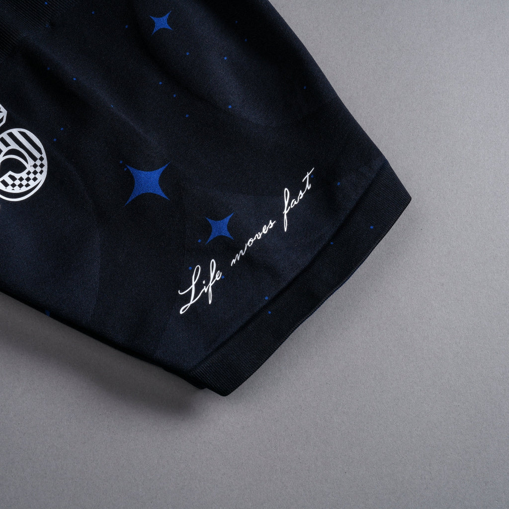 Throttle Everson Seamless "Sierra" Shorts in Darc Cobalt Starry Night — imagem 10
