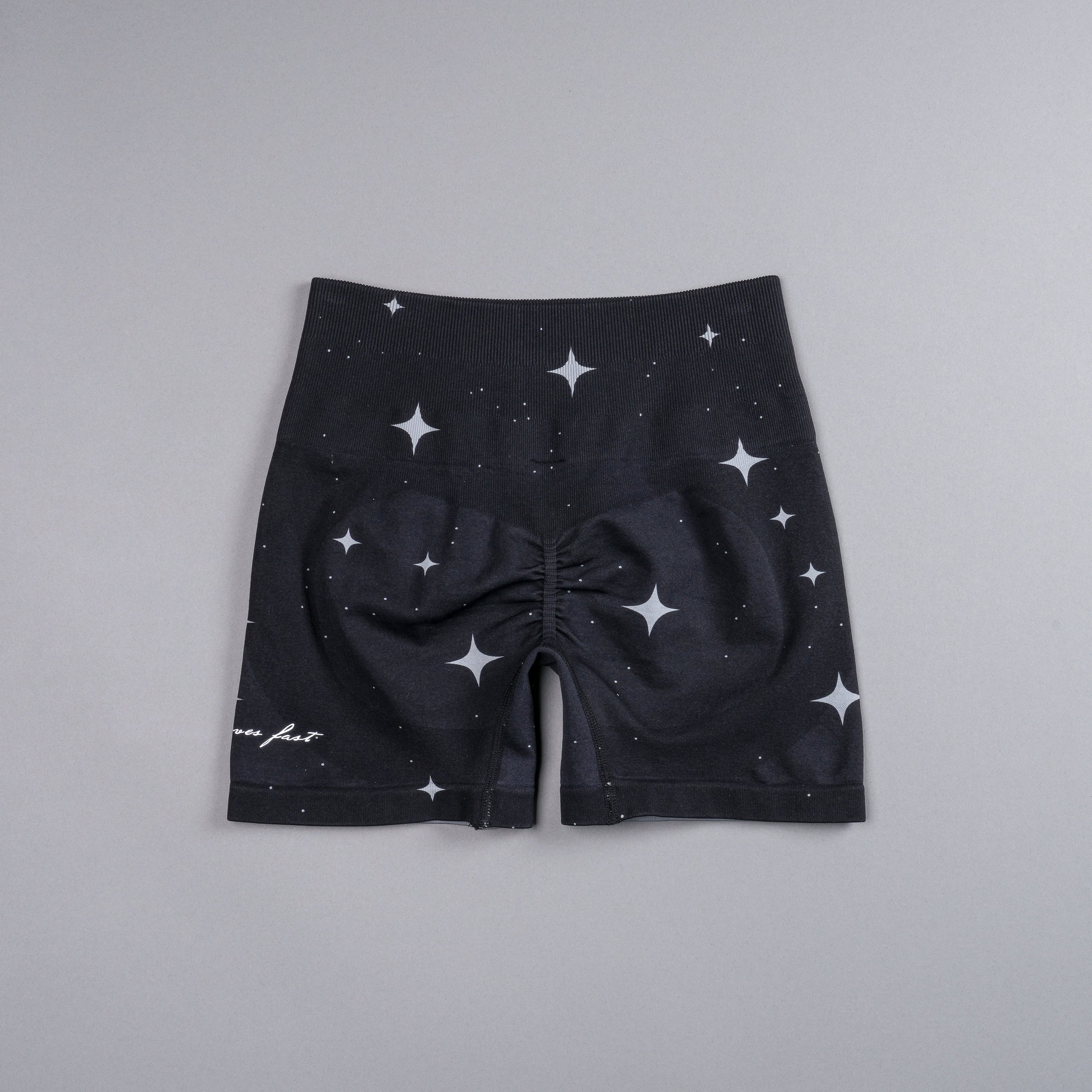 Throttle Everson Seamless "Sierra" Shorts in Black Starry Night — imagem 5