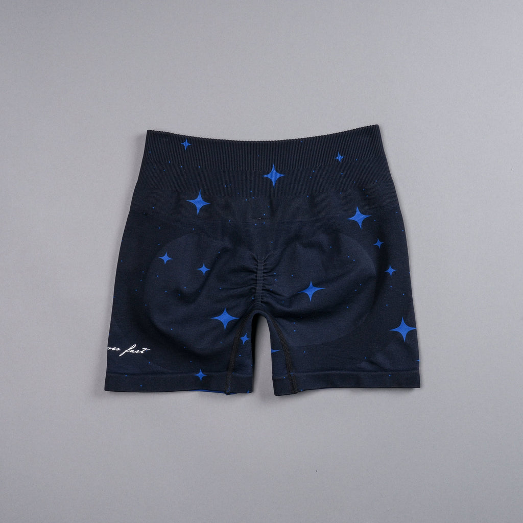 Throttle Everson Seamless "Sierra" Shorts in Darc Cobalt Starry Night — imagem 4
