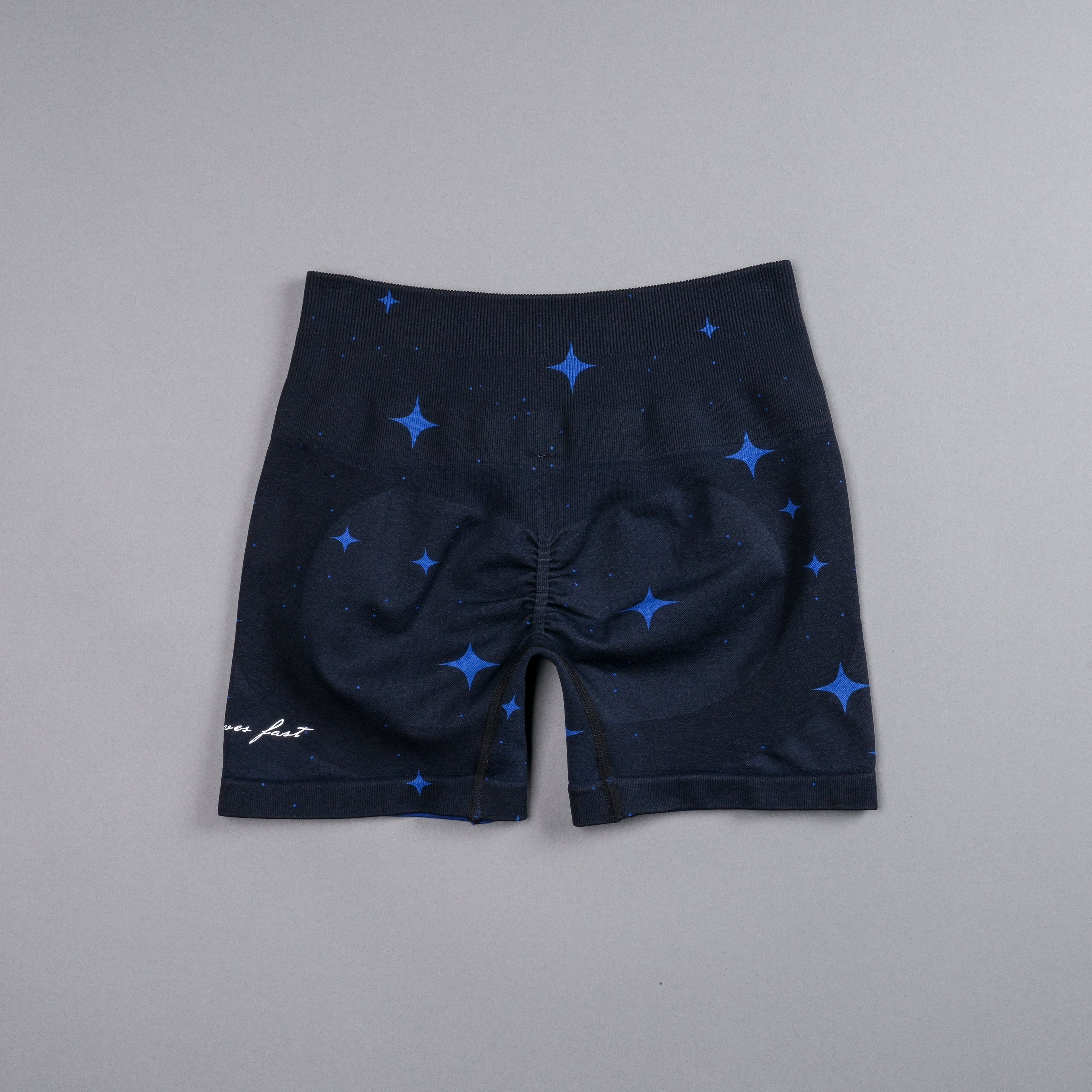 Throttle Everson Seamless "Sierra" Shorts in Darc Cobalt Starry Night — imagem 4