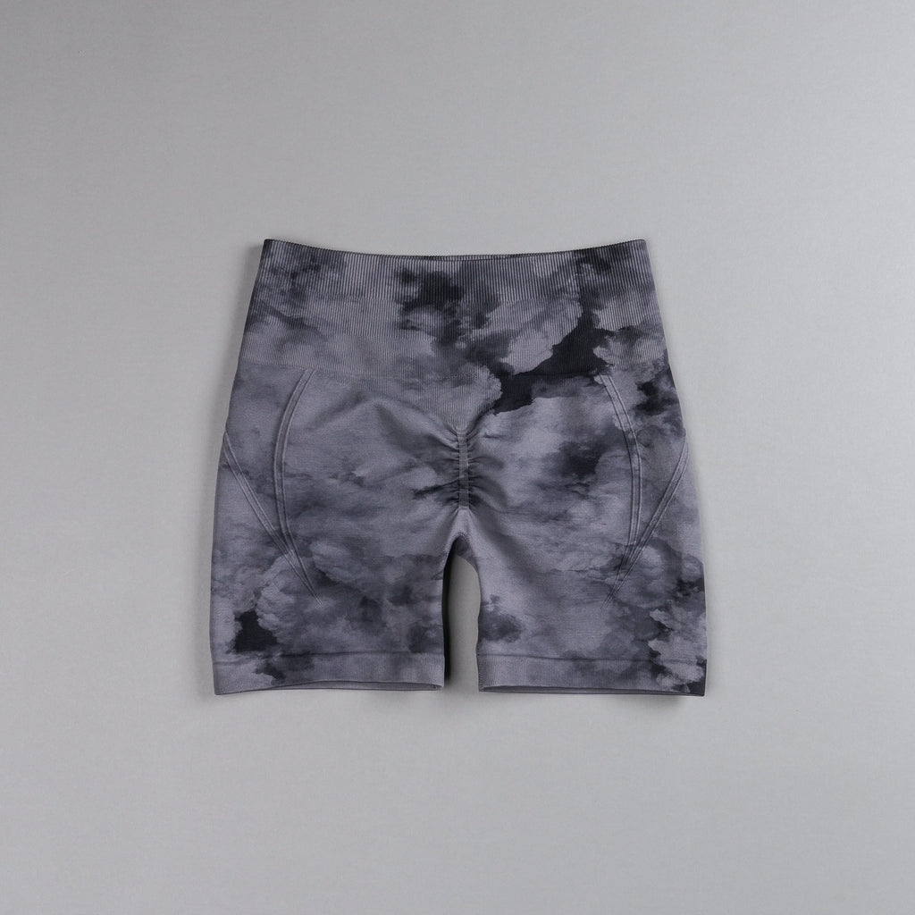 Loyalty Everson Seamless "Huxley" Shorts in Black Ghost Clouds — imagem 4