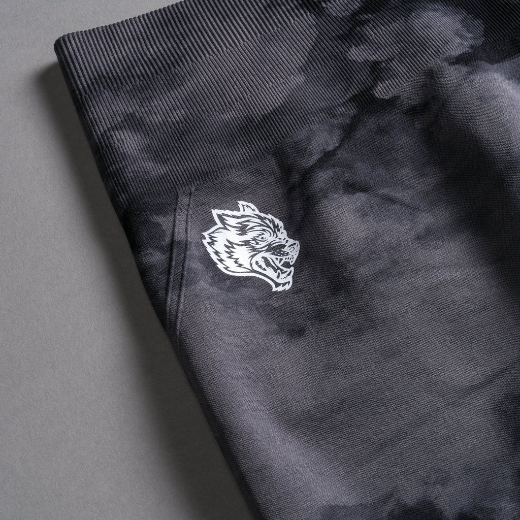 Loyalty Everson Seamless "Huxley" Shorts in Black Ghost Clouds — imagem 7