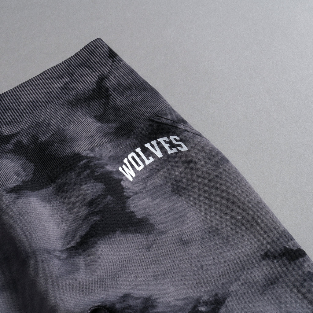 Loyalty Everson Seamless "Huxley" Shorts in Black Ghost Clouds — imagem 8