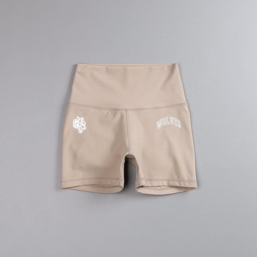 Loyalty V3 "Energy" Pump Shorts in Taupe — imagem 11