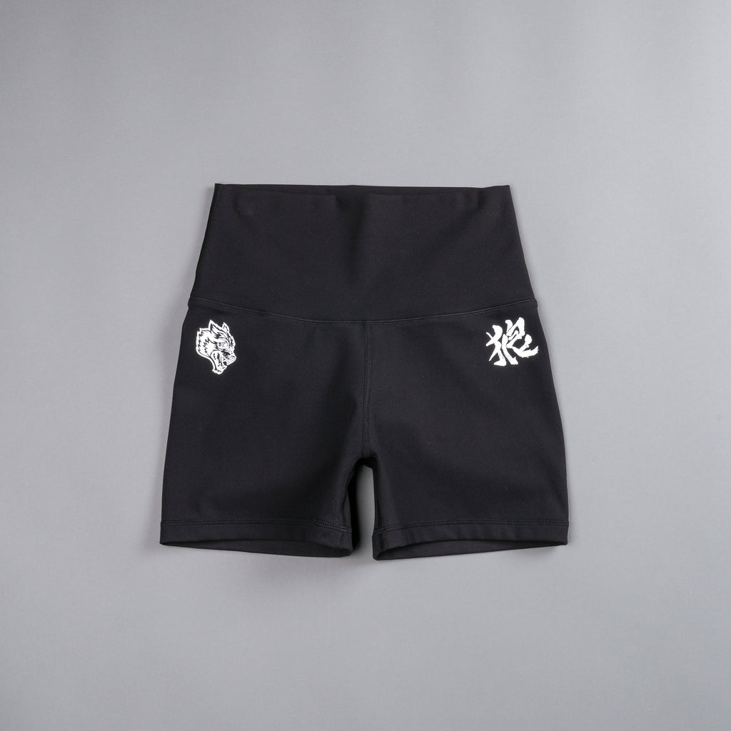 Wolf Kanji "Energy" Pump Shorts in Black — imagem 3