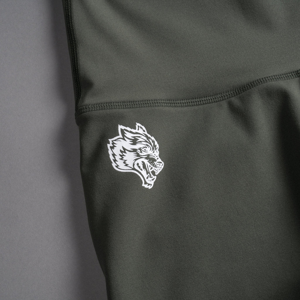 Wolf Kanji "Energy" Pump Shorts in Pine Green — imagem 9