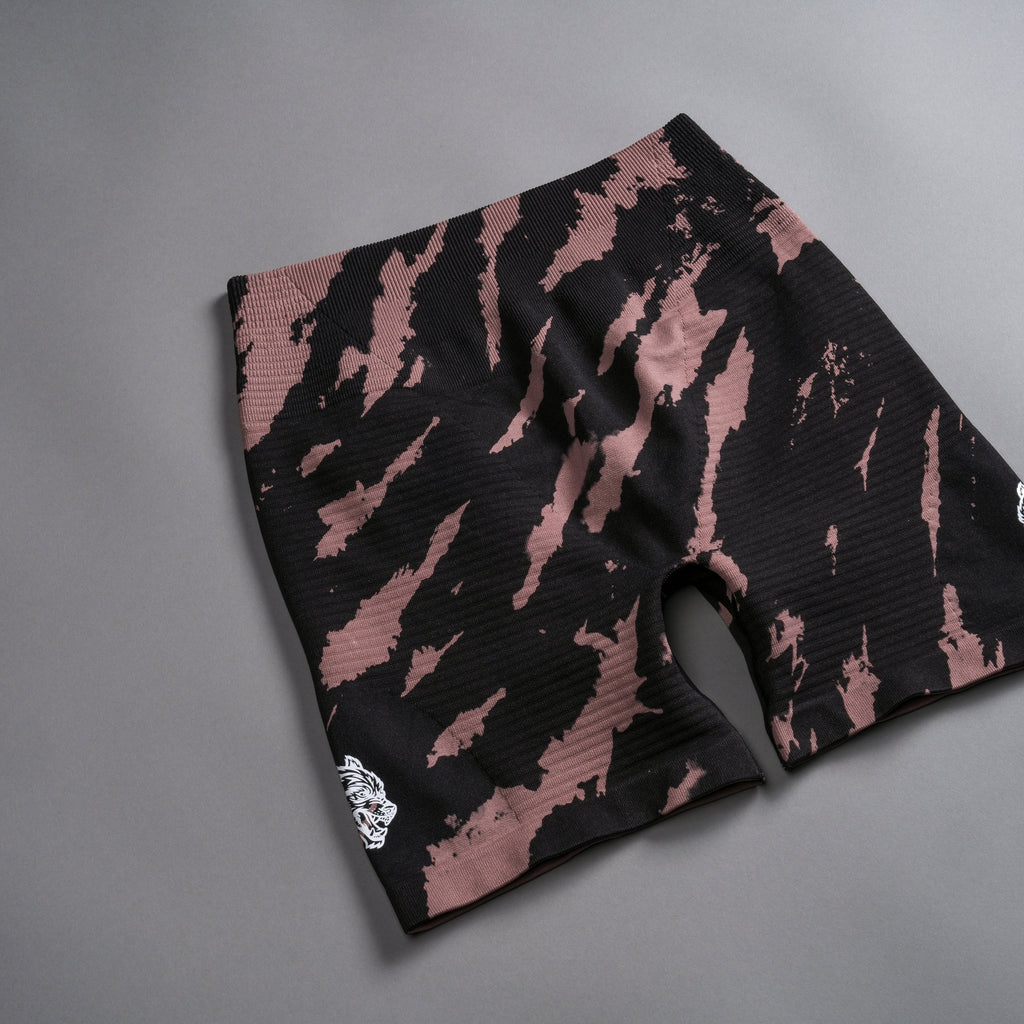 Wolves Forever Everson Seamless "Valencourt" Shorts in Purple Dusk Native Camo — imagem 8