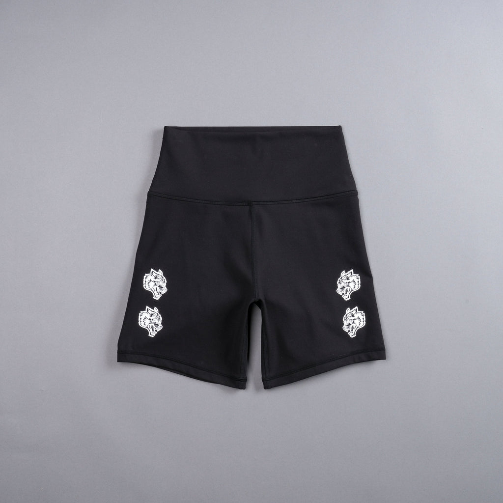 Quad Wolf Energy Training Shorts in Black — imagem 3