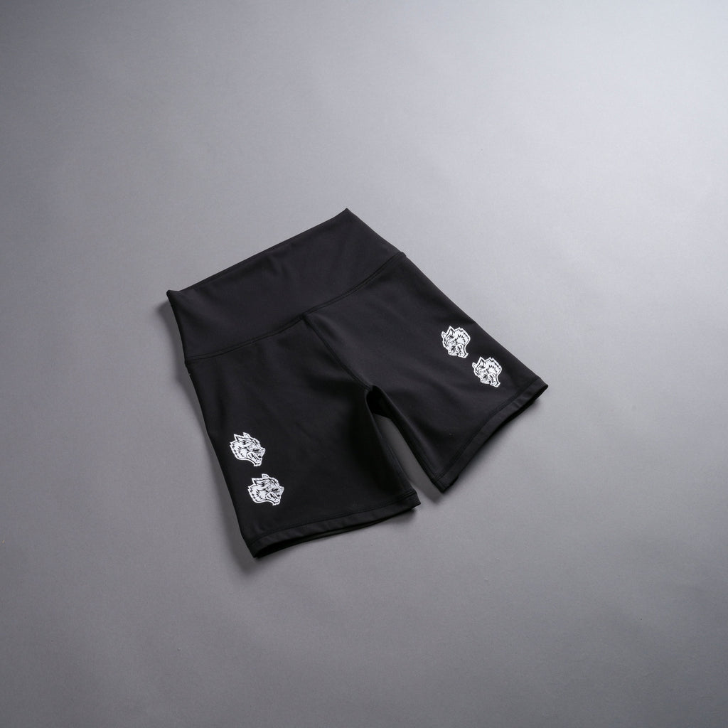 Quad Wolf Energy Training Shorts in Black — imagem 8