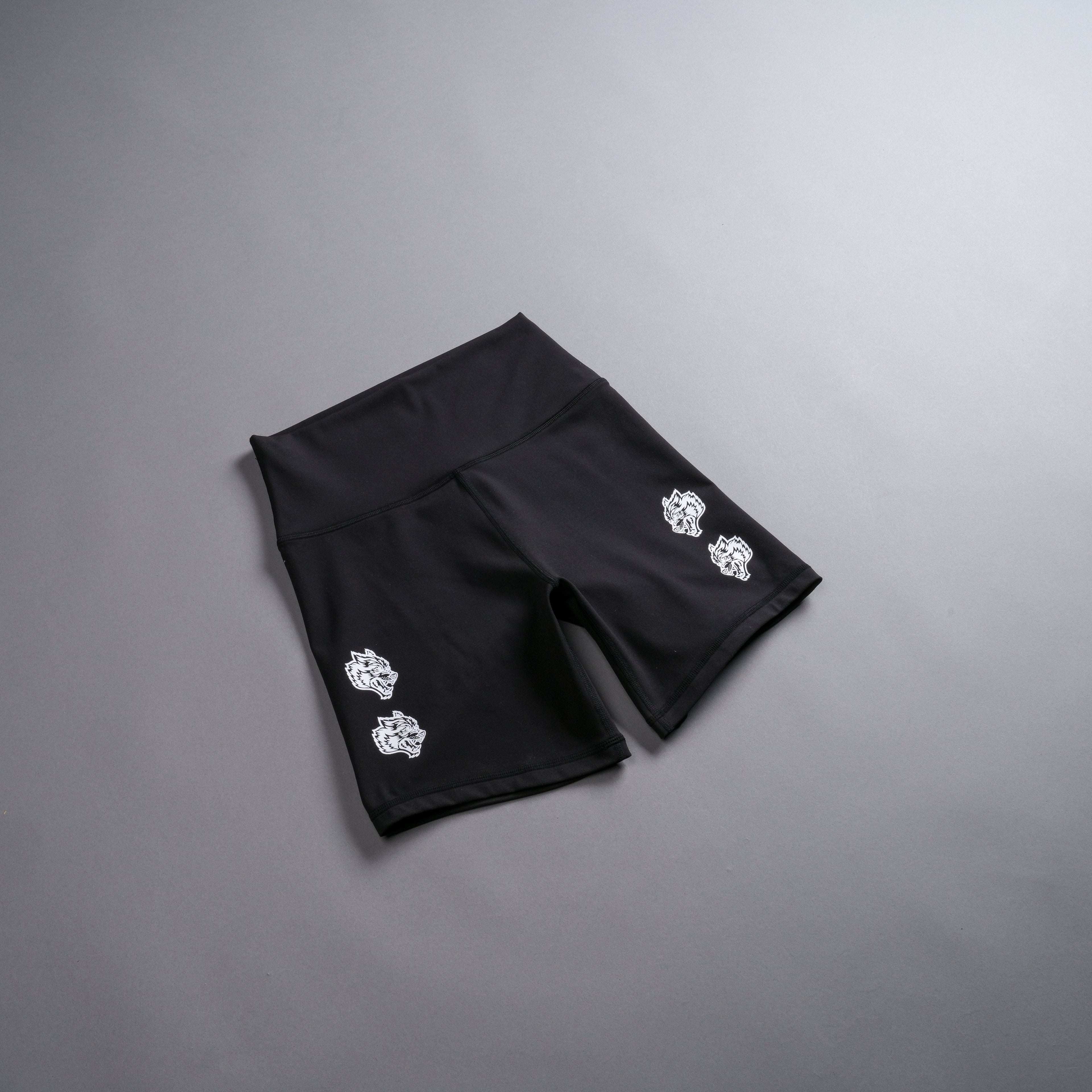 Quad Wolf Energy Training Shorts in Black — imagem 8