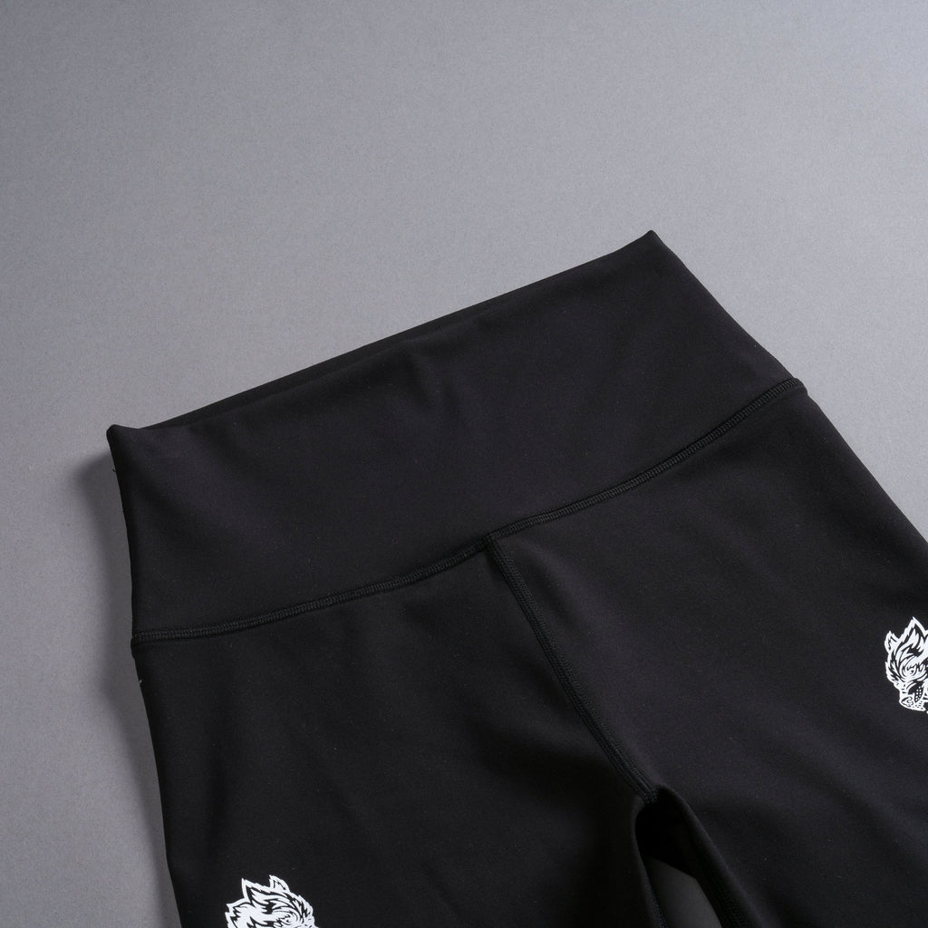 Quad Wolf Energy Training Shorts in Black — imagem 10