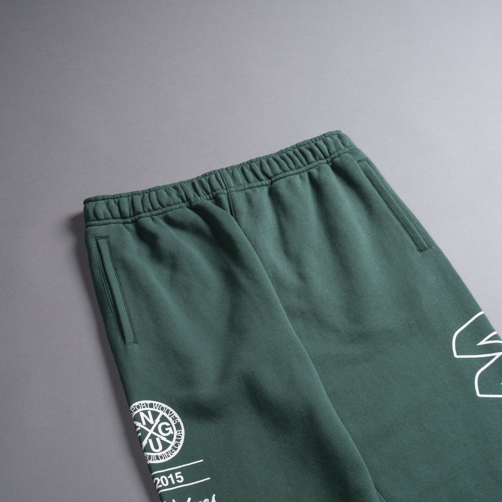 Hardcore She Post Lounge Sweats in Norse Green — imagem 10
