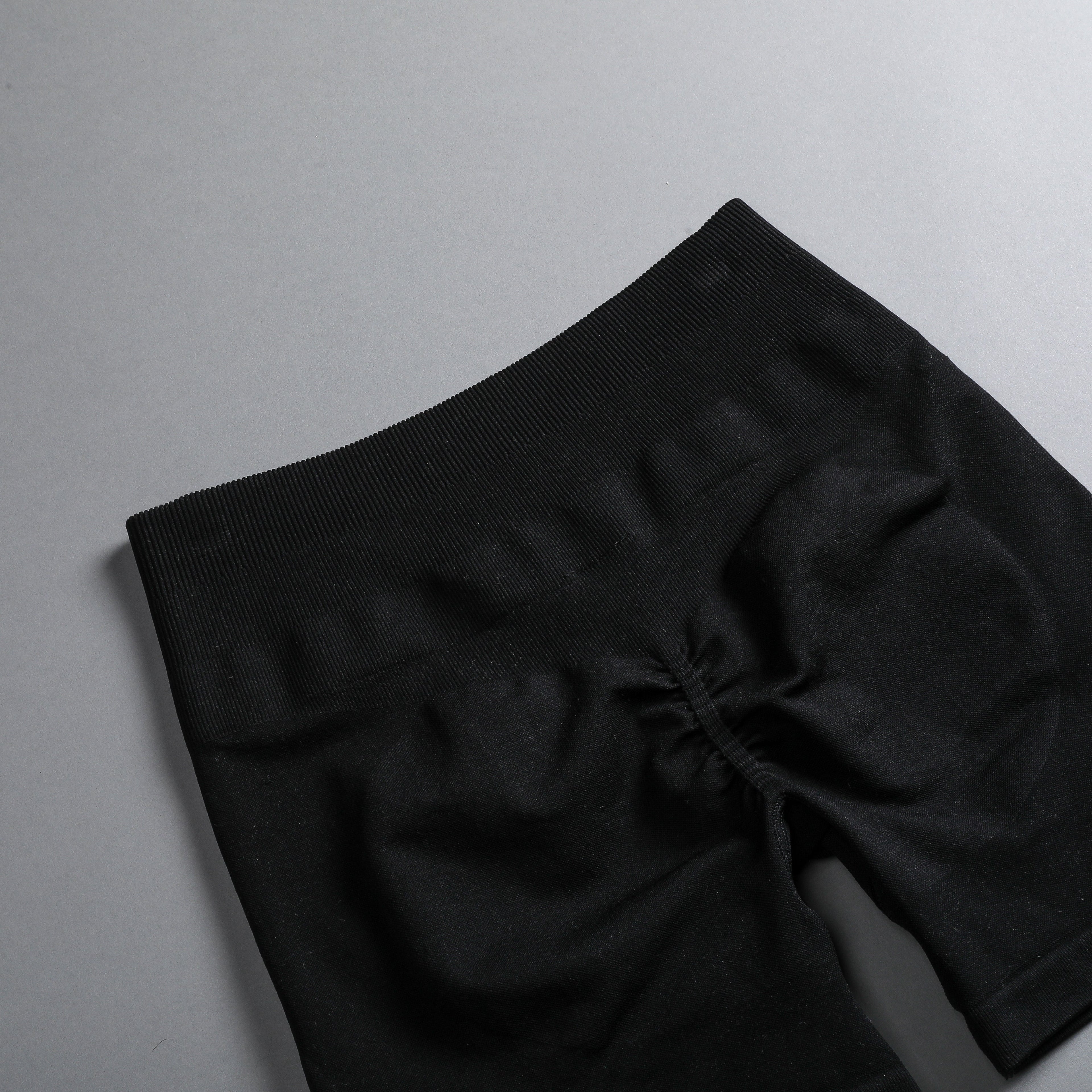 Faster Everson Seamless "Training" Shorts in Black — imagem 10