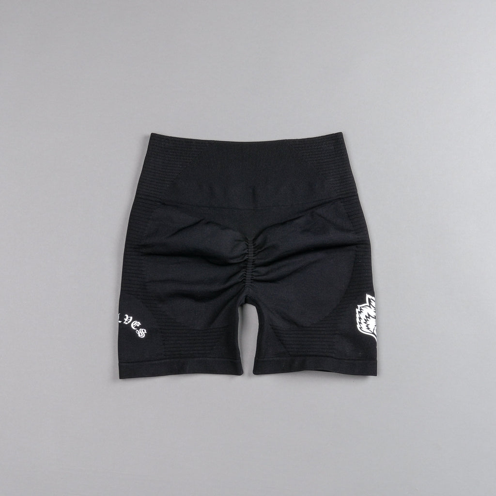 Chopper Everson Seamless "Valencourt" Shorts in Black — imagem 4