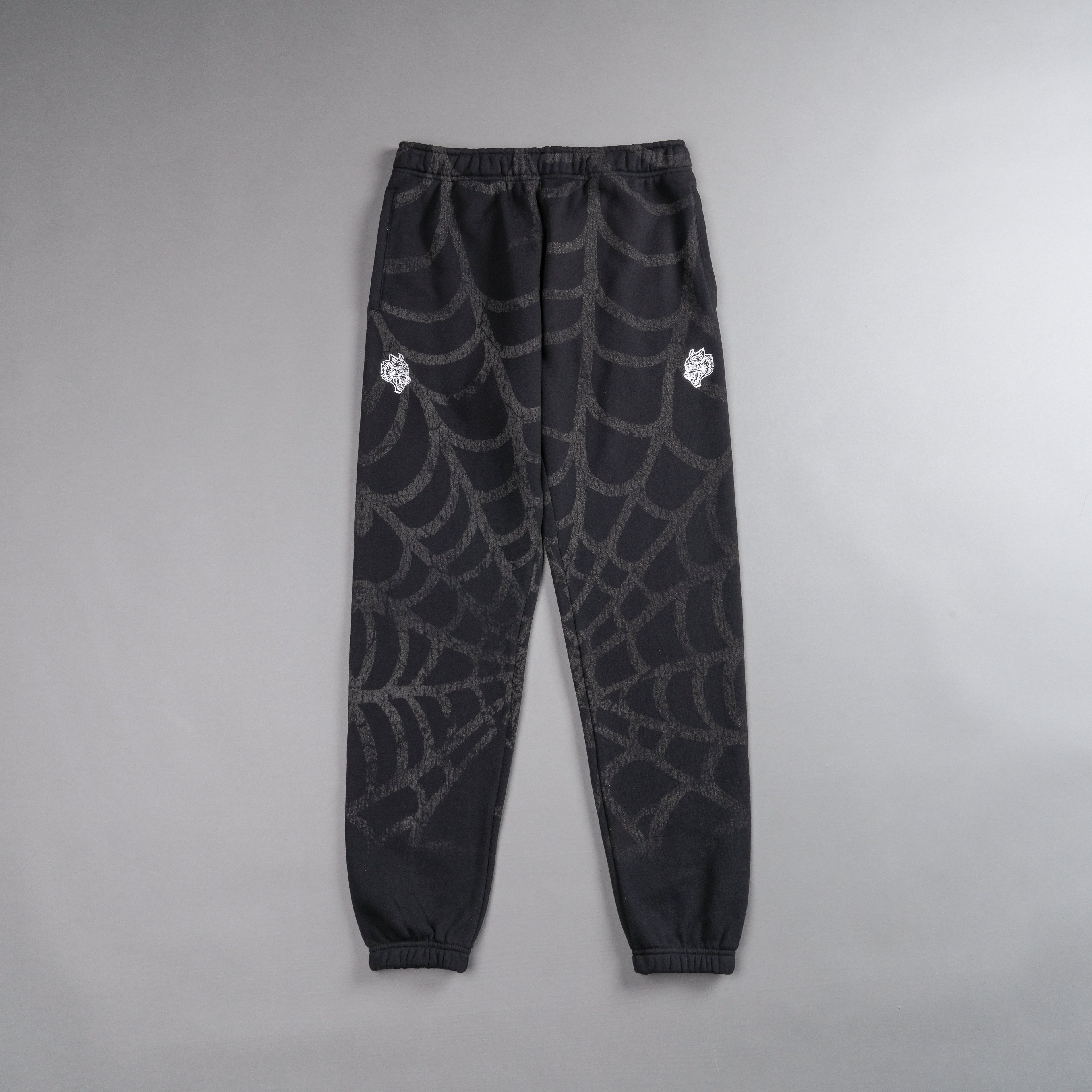 Symbiote Web She Post Longe Sweats in Black — imagem 3
